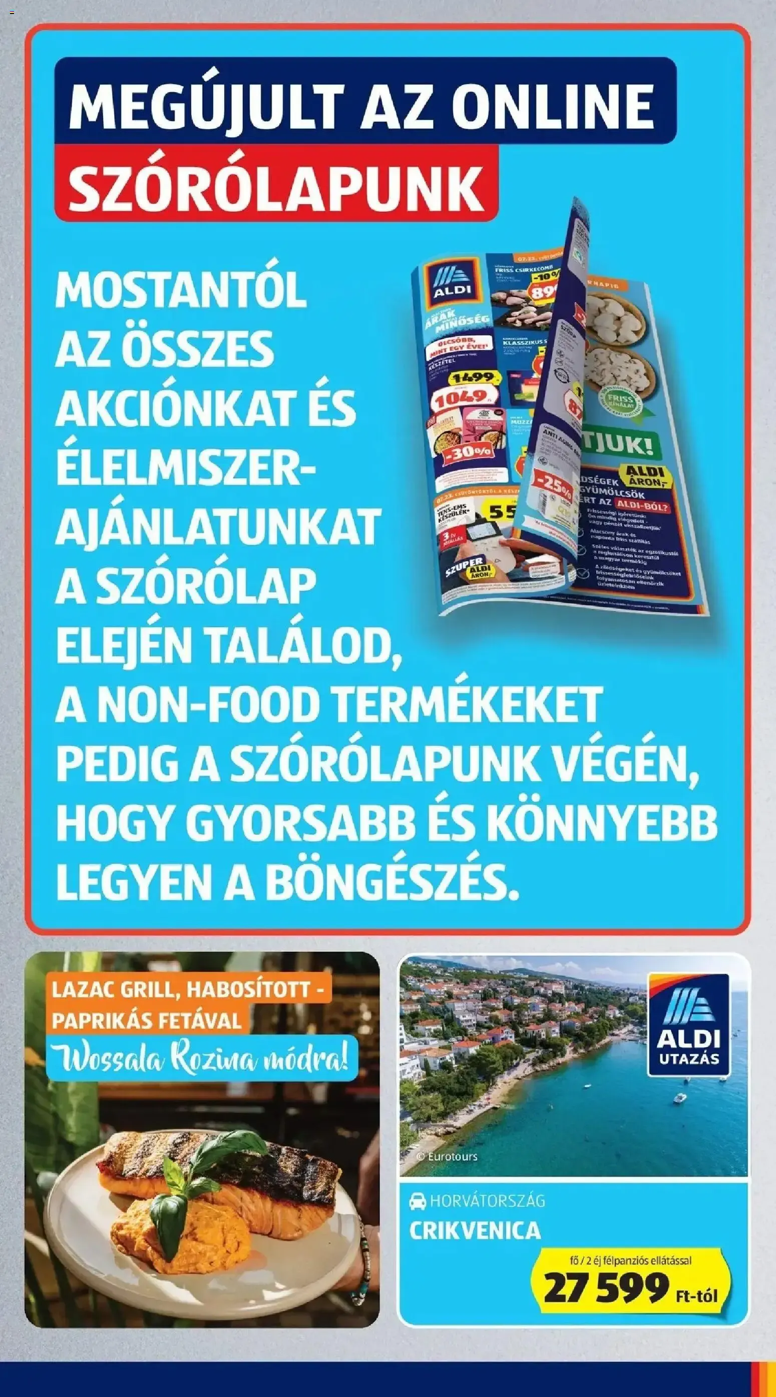 Katalógus Aldi aktuális akciós újság - 2026.07.23. -tól/töl > akció, lapozható szórólap 🛍️ július 23.-tól július 29.-ig 2026. - Oldal 7