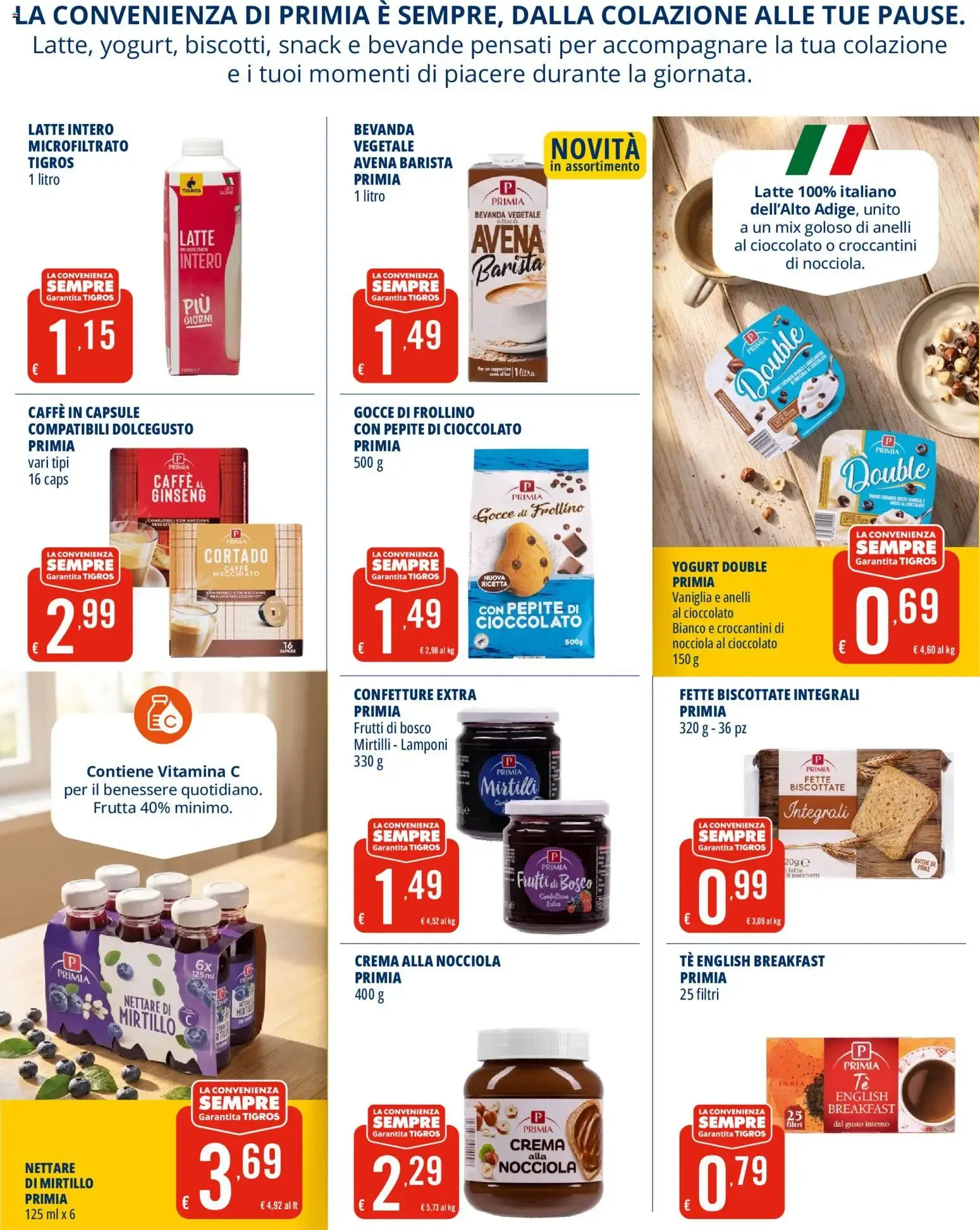 Tigros - La Convenienza Sempre. Prodotti a Marchio Convenienti. da 2 settembre a 15 settembre di 2026 - Pagina del volantino 2