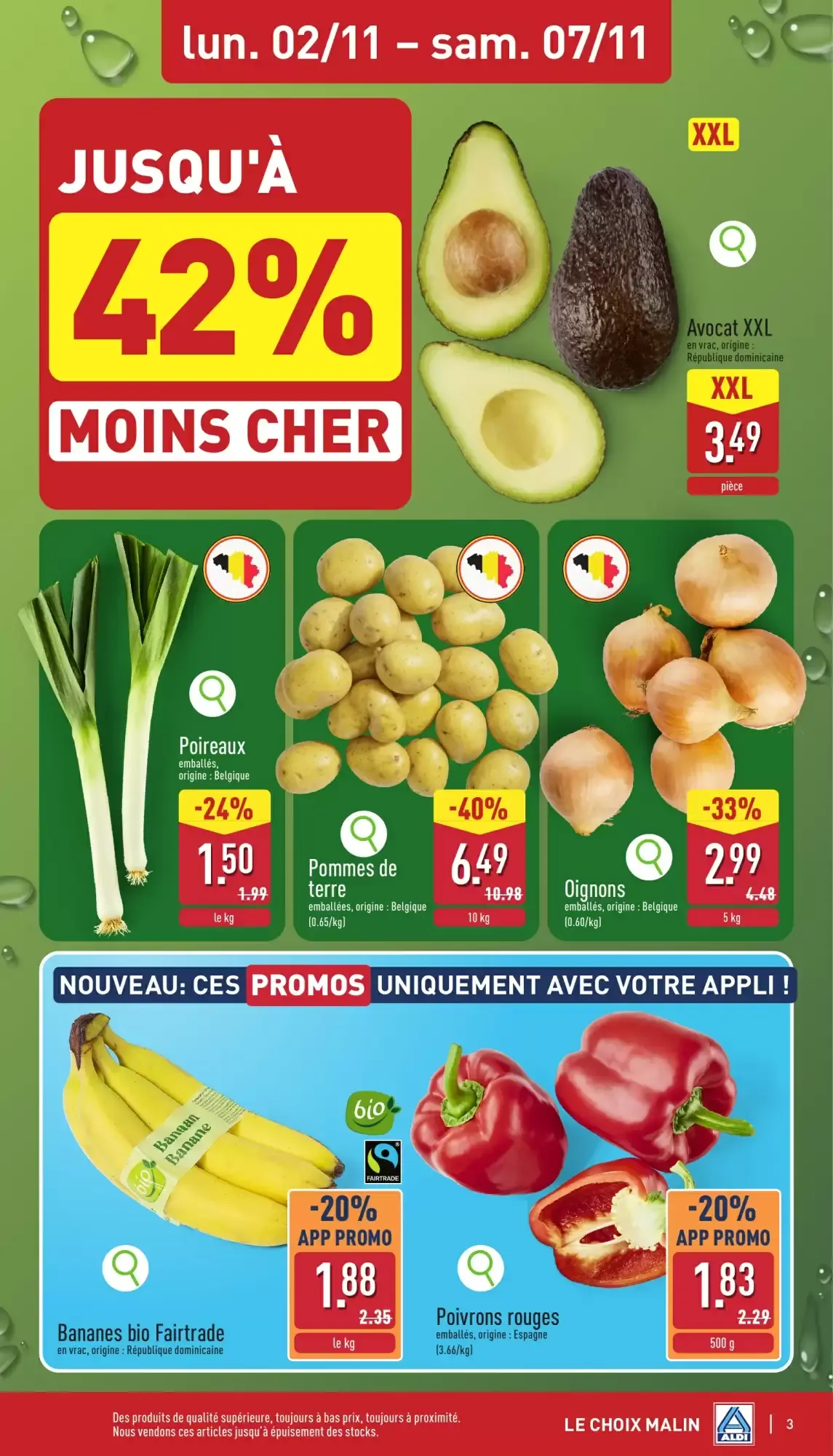 ALDI Dépliant du lun. 02/11 au sam. 07/11 inclus van 2 november tot 7 november 2026 - folder pagina 3