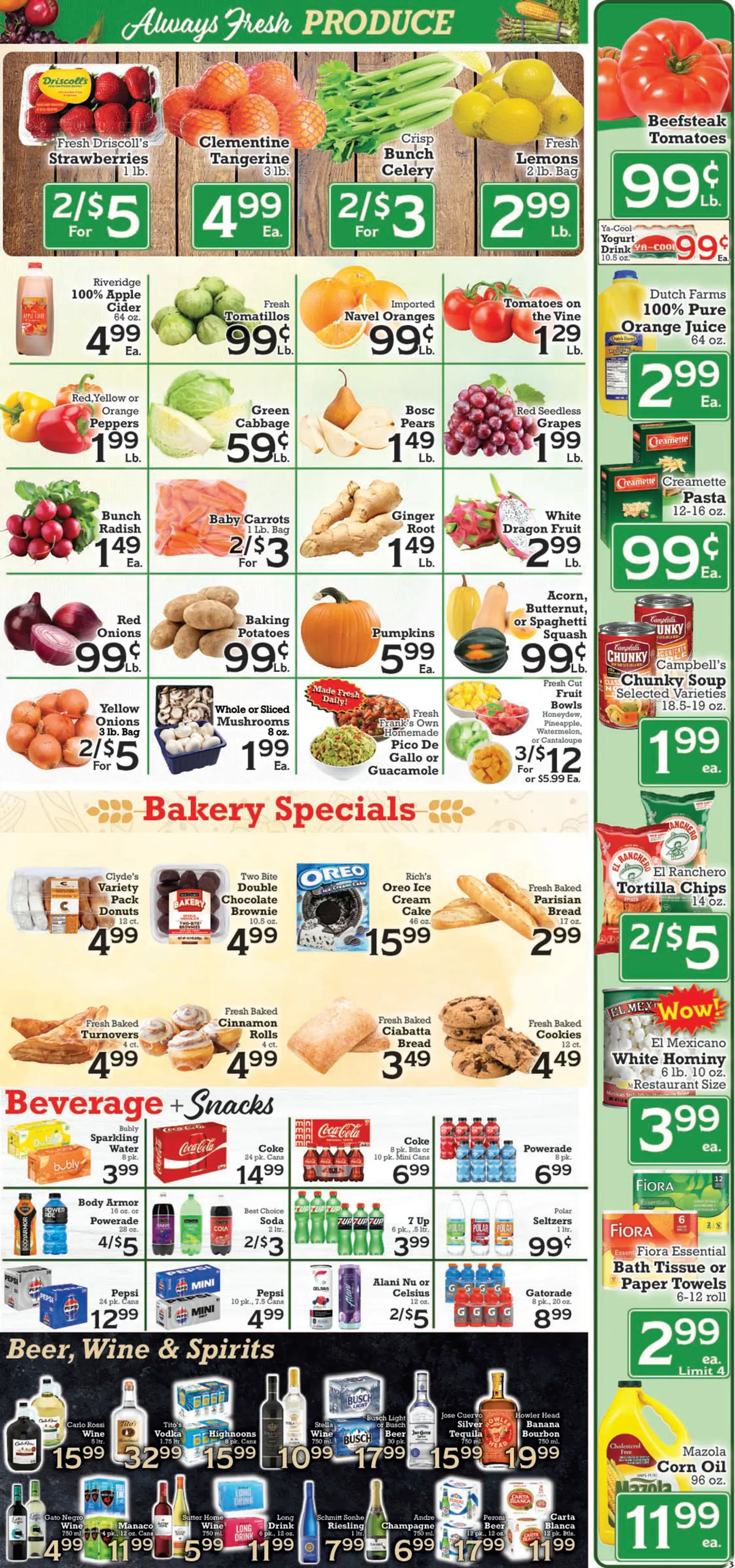 Weekly ad Frank's Freshway Market Weekly Ad from September 30 to October 6 2026 - Page 3