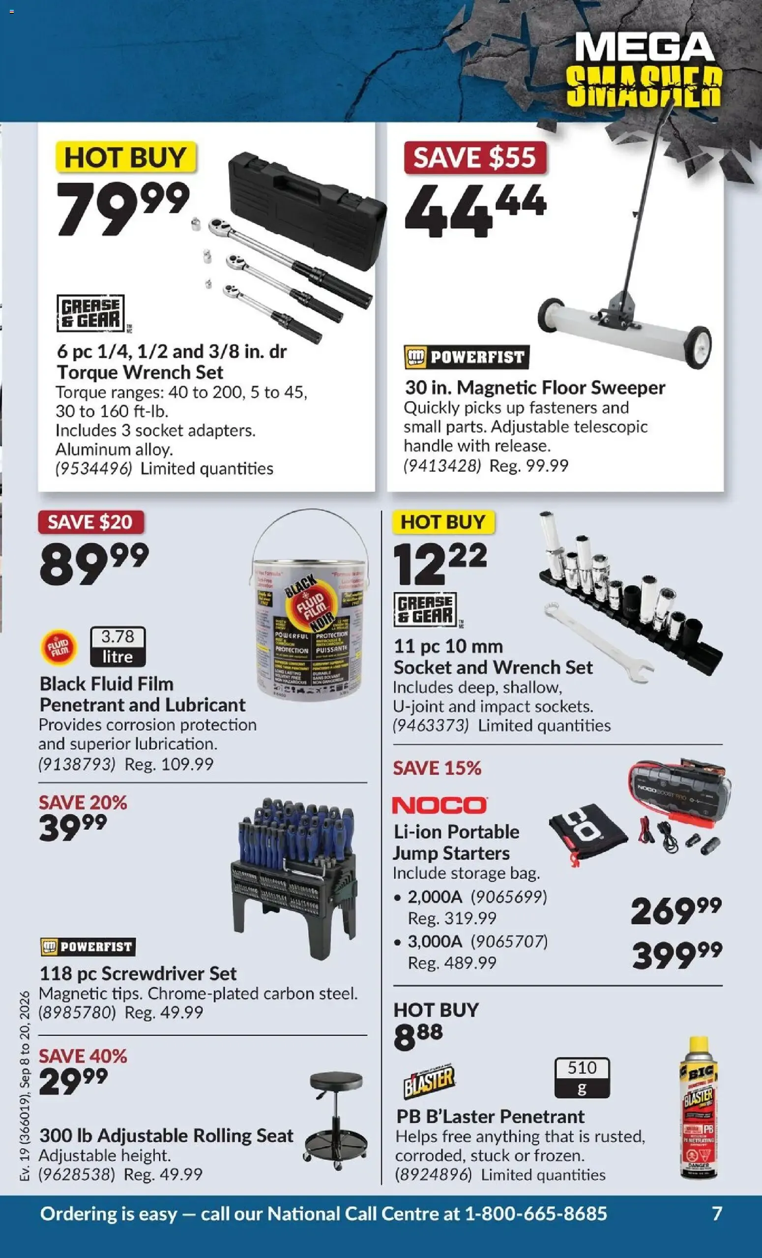 Princess Auto - Mega Smasher 2 Week Sale from September 8 to September 20 2026 - flyer page 10