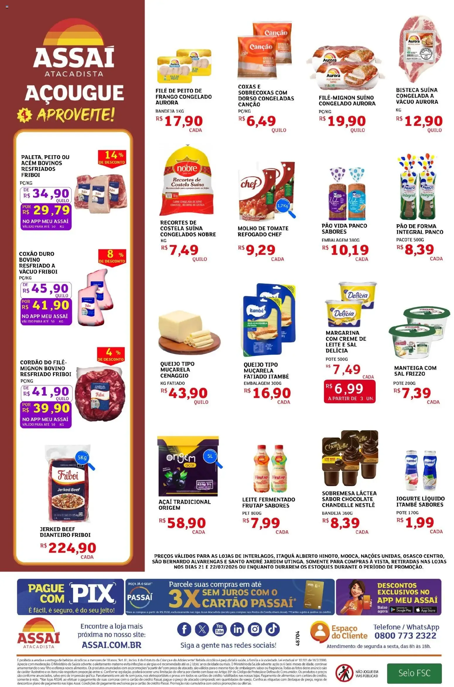 Encarte de Assaí Atacadista ofertas - SP de 21/07/2026 | Promoções Online 21 de julho até 22 de julho 2026 - Pagina 2
