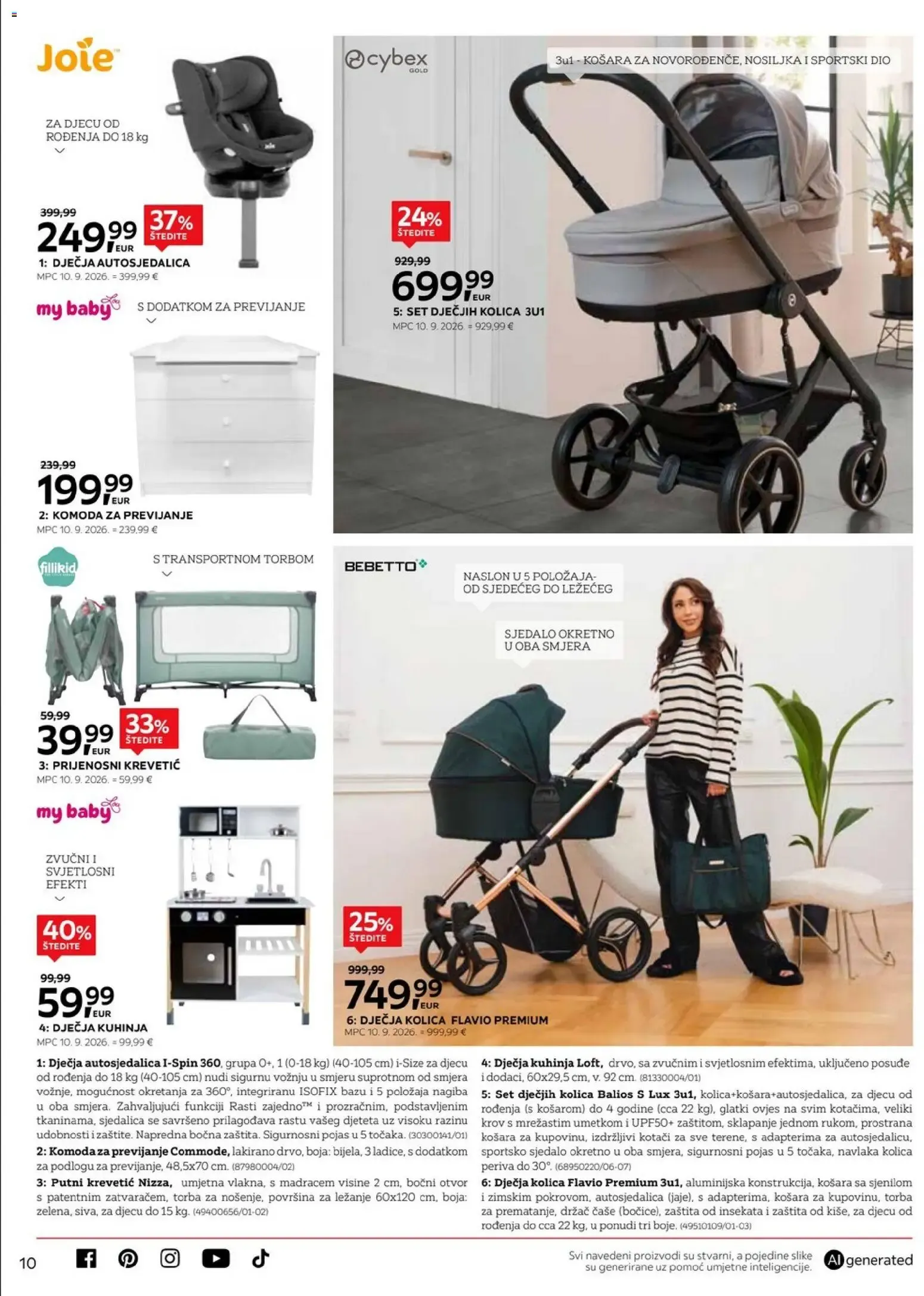 Katalog Sleeptex - Posteljina y Jastuci od 10. rujna do 21. listopada 2026. - Pregled Stranica 9