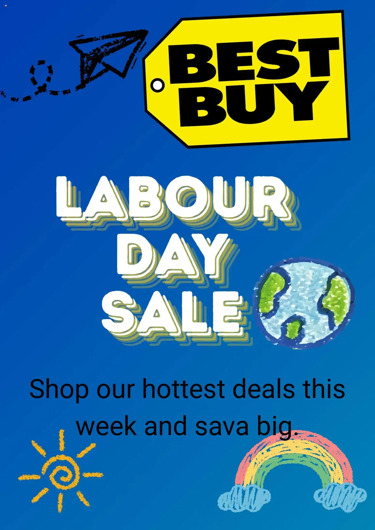 Best Buy Labour Day Sale from August 24 to August 30 2026 - flyer page 1