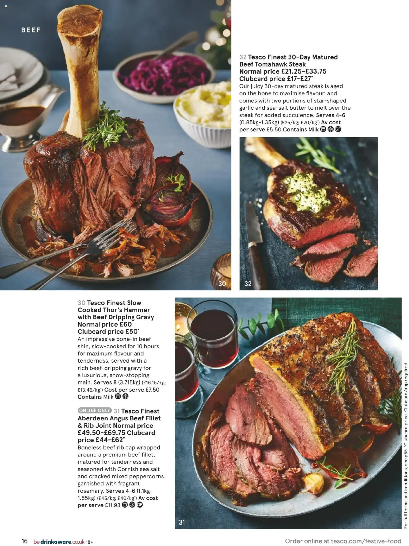 TESCO finest Festive Food to Order from 4 November to 31 December 2026 - Catalogue Page 16
