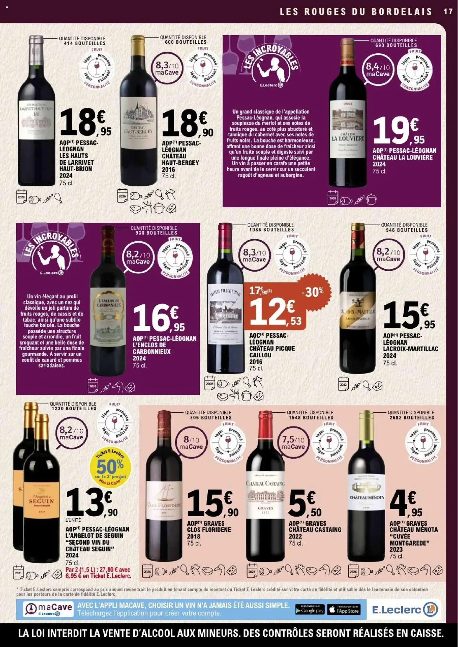 E.Leclerc La Foire aux Vins 2026 du 29 septembre au 10 octobre 2026 - Catalogue page 17