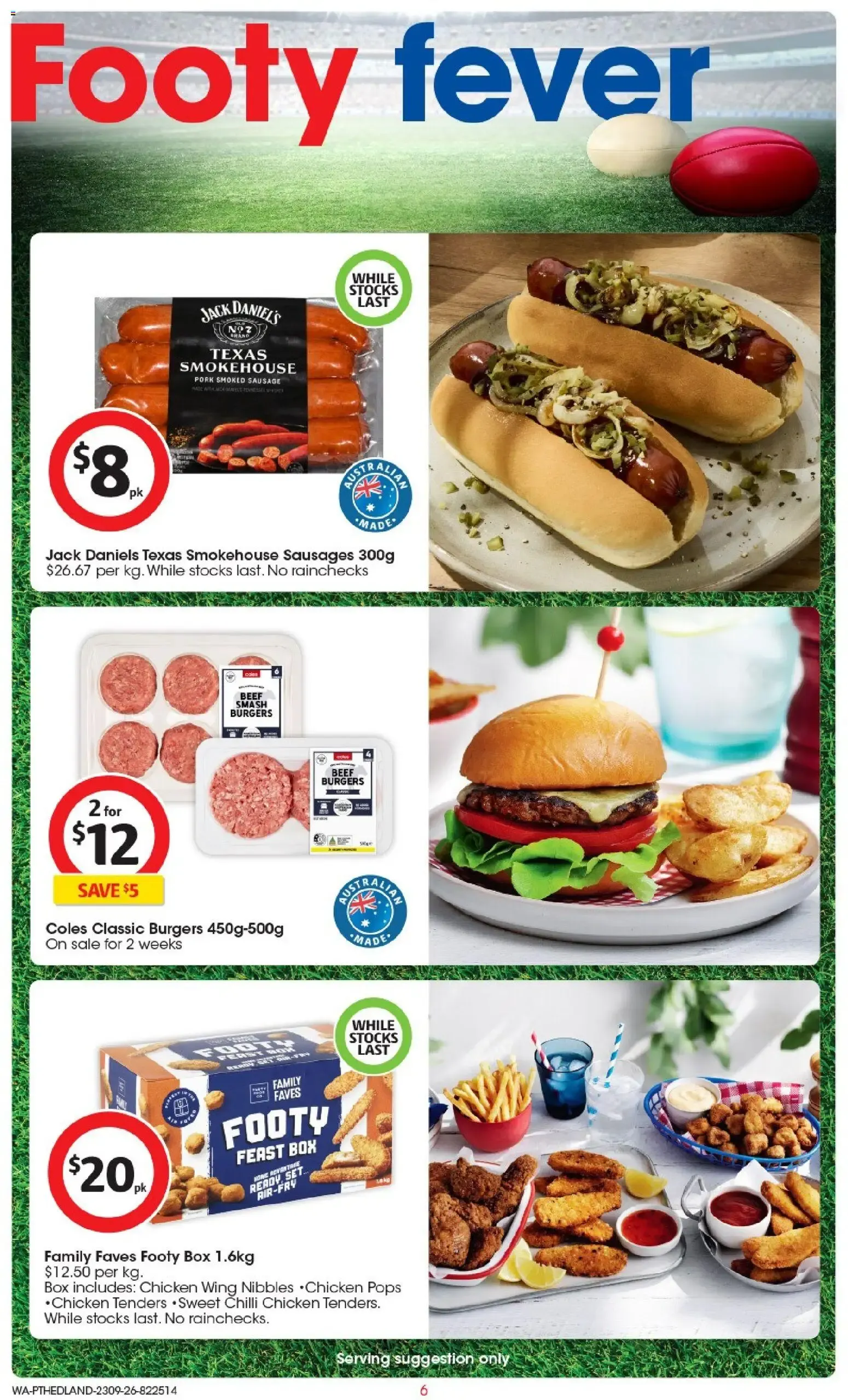 Coles | Footy fever - Catalogue valid from 23 September to 29 September 2026 - page 6