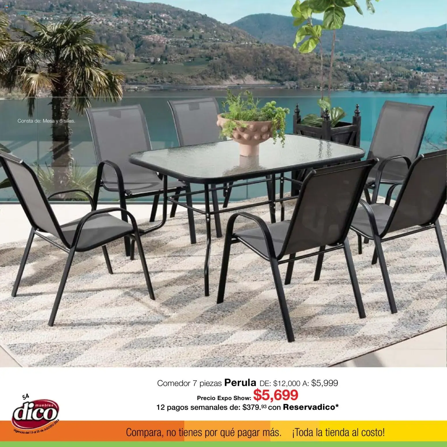 Catálogo de Muebles Dico catálogo Expo Show (13/08/2026 - 25/08/2026) - catálogo en línea 13 de agosto al 25 de agosto 2026 - Pagina 54