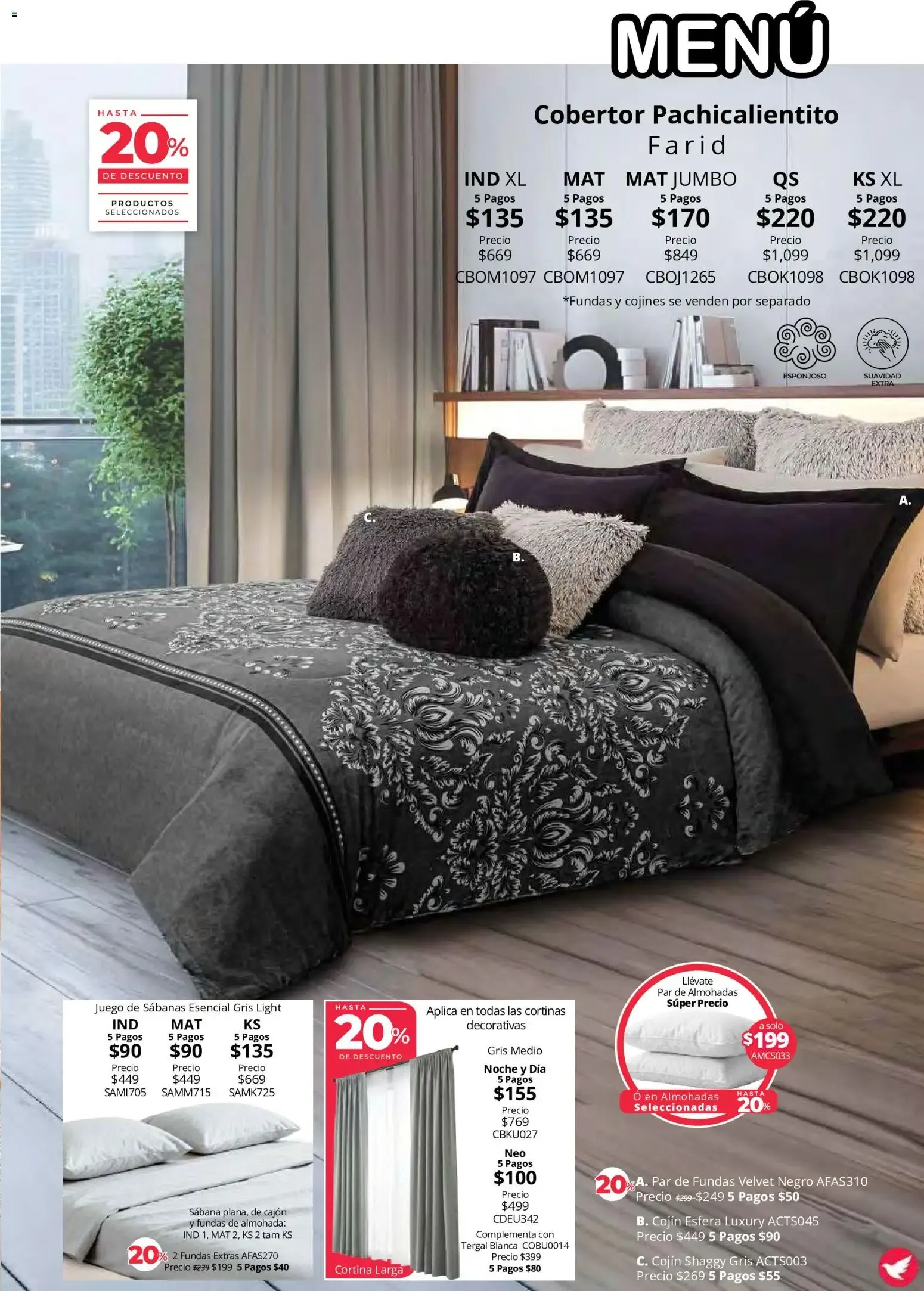 Catálogo de Colchas Concord catálogo Colección Cobertor (01/08/2026 - 31/10/2026) - catálogo en línea 1 de agosto al 31 de octubre 2026 - Pagina 15