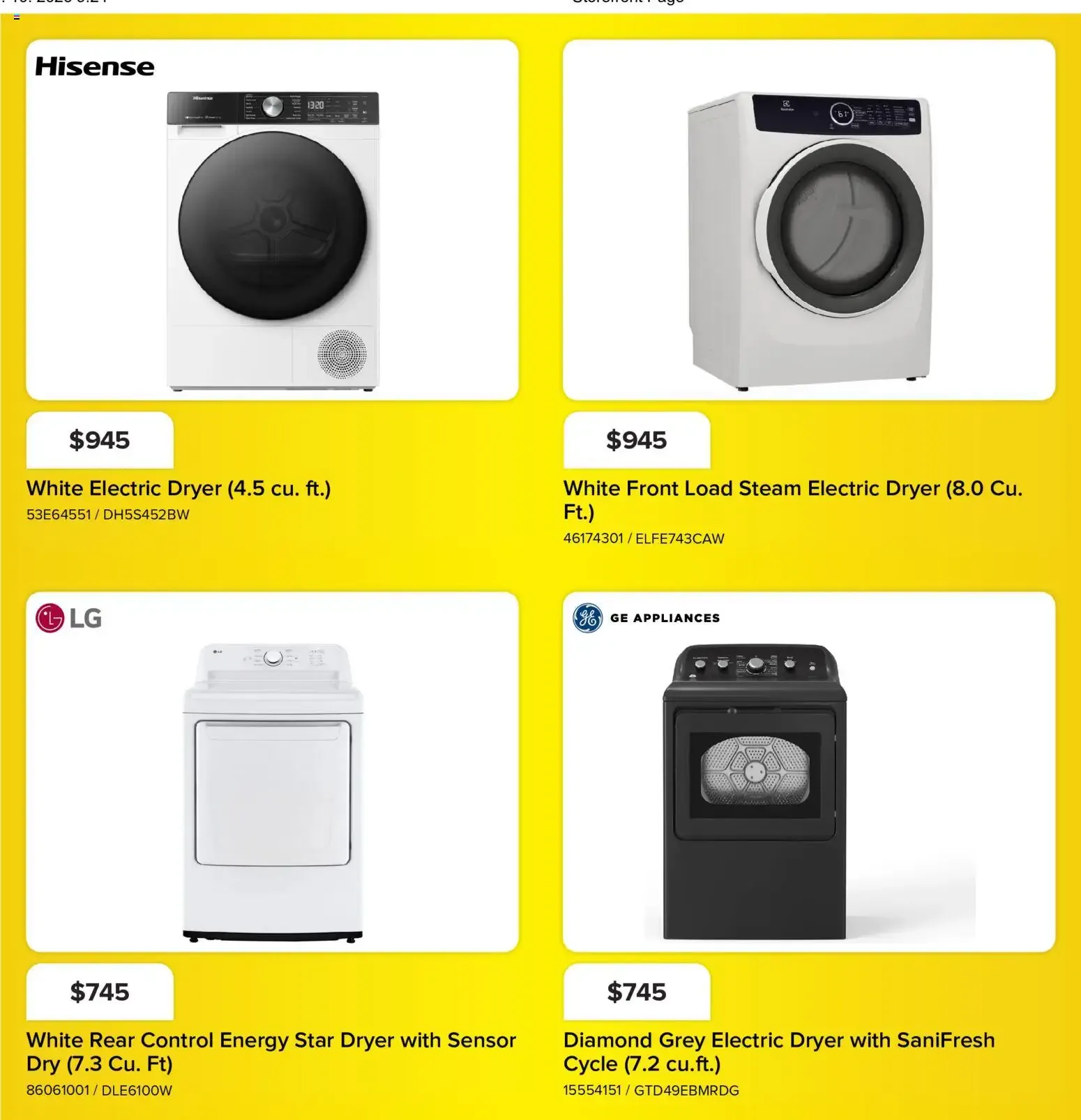 Leon's flyer - BBFL Appliances from Oct 8, 2026 > weekly specials & deals from October 8 to October 14 2026 - flyer page 13