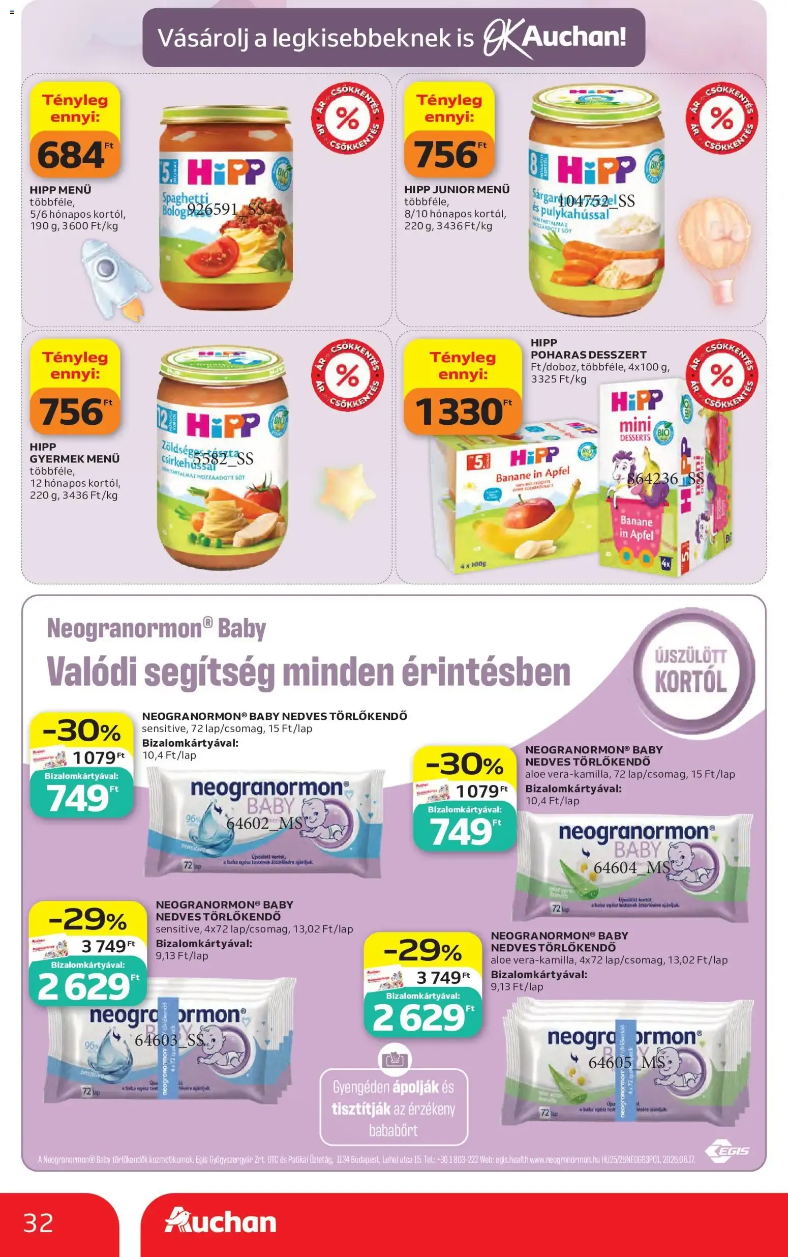 Katalógus Auchan Hipermarket - Márkák Ünnepe! szeptember 10.-tól szeptember 23.-ig 2026. - Oldal 2
