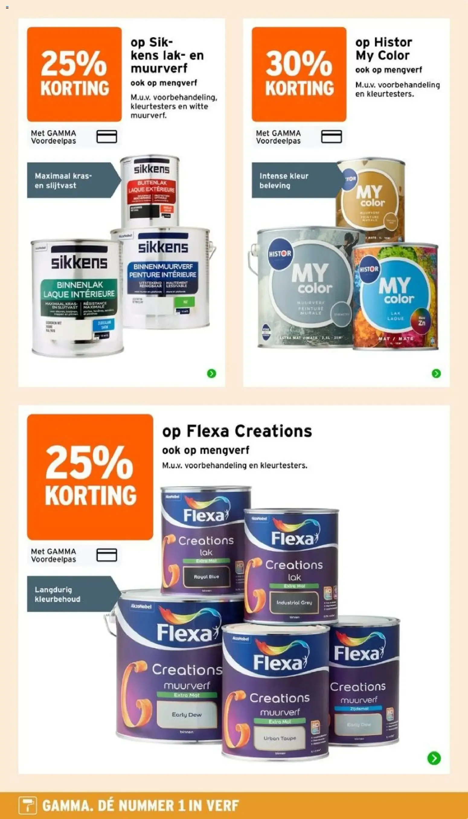 GAMMA: 50% KORTING op Flexa Strak in de Lak van 12 oktober tot 25 oktober 2026 - Folder pagina 5