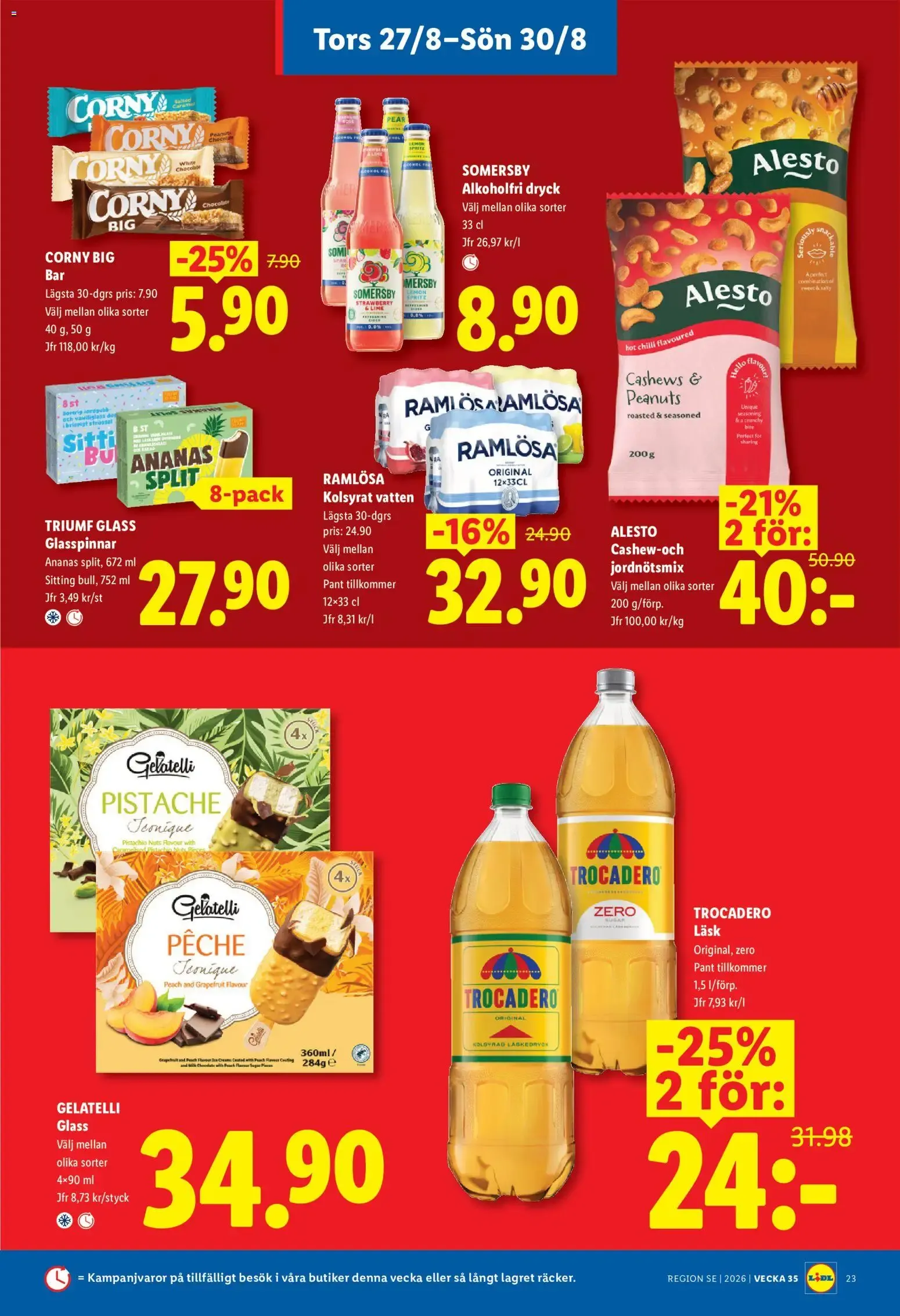 Lidl erbjudanden från 24/08/2026 - 30/08/2026 > Reklamblad nuvarande rabatter från 24 augusti till 30 augusti 2026 - Reklamblad sidor 26