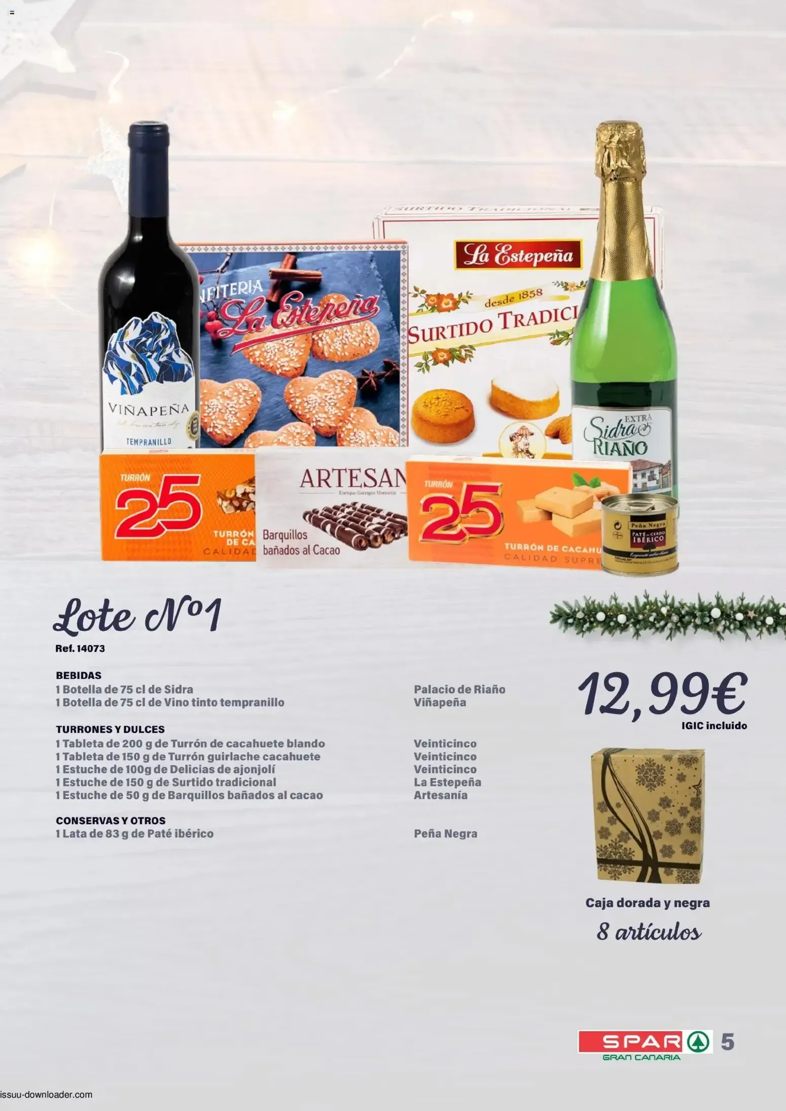 Catálogo de Spar Cestas y Lotes 30/10/2026 - 07/01/2027 30 de octubre al 7 de enero 2027 - Página 5