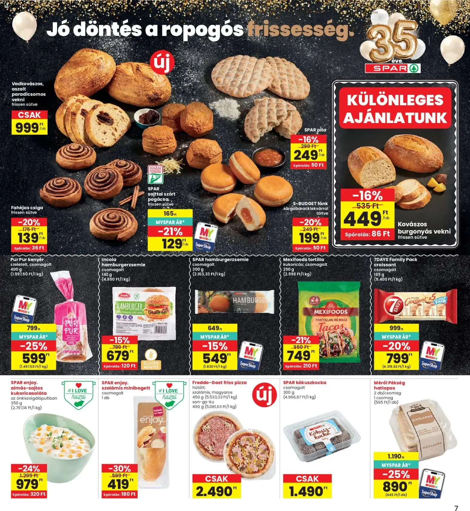 Katalógus Interspar akciós újság - 2026.08.06. -tól/töl > akció, lapozható szórólap 🛍️ augusztus 6.-tól augusztus 12.-ig 2026. - Oldal 7