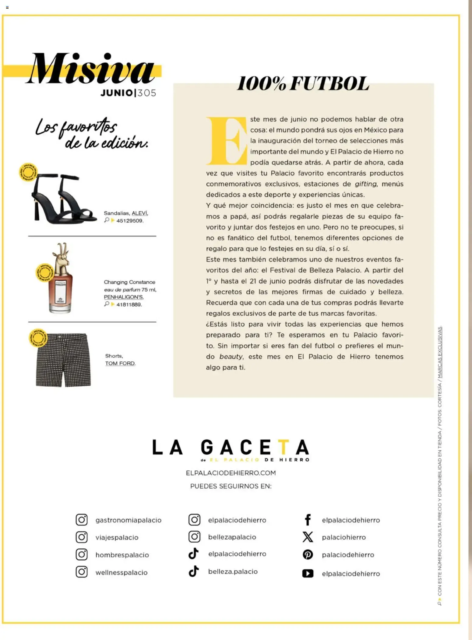 Catálogo de La Gaceta de El Palacio de Hierro 1 de junio al 30 de junio 2026 - Pagina 14