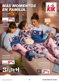 Catálogo de Kik - Colección Disney Stitch para la familia 24 de septiembre al 8 de octubre 2026 - Página 1
