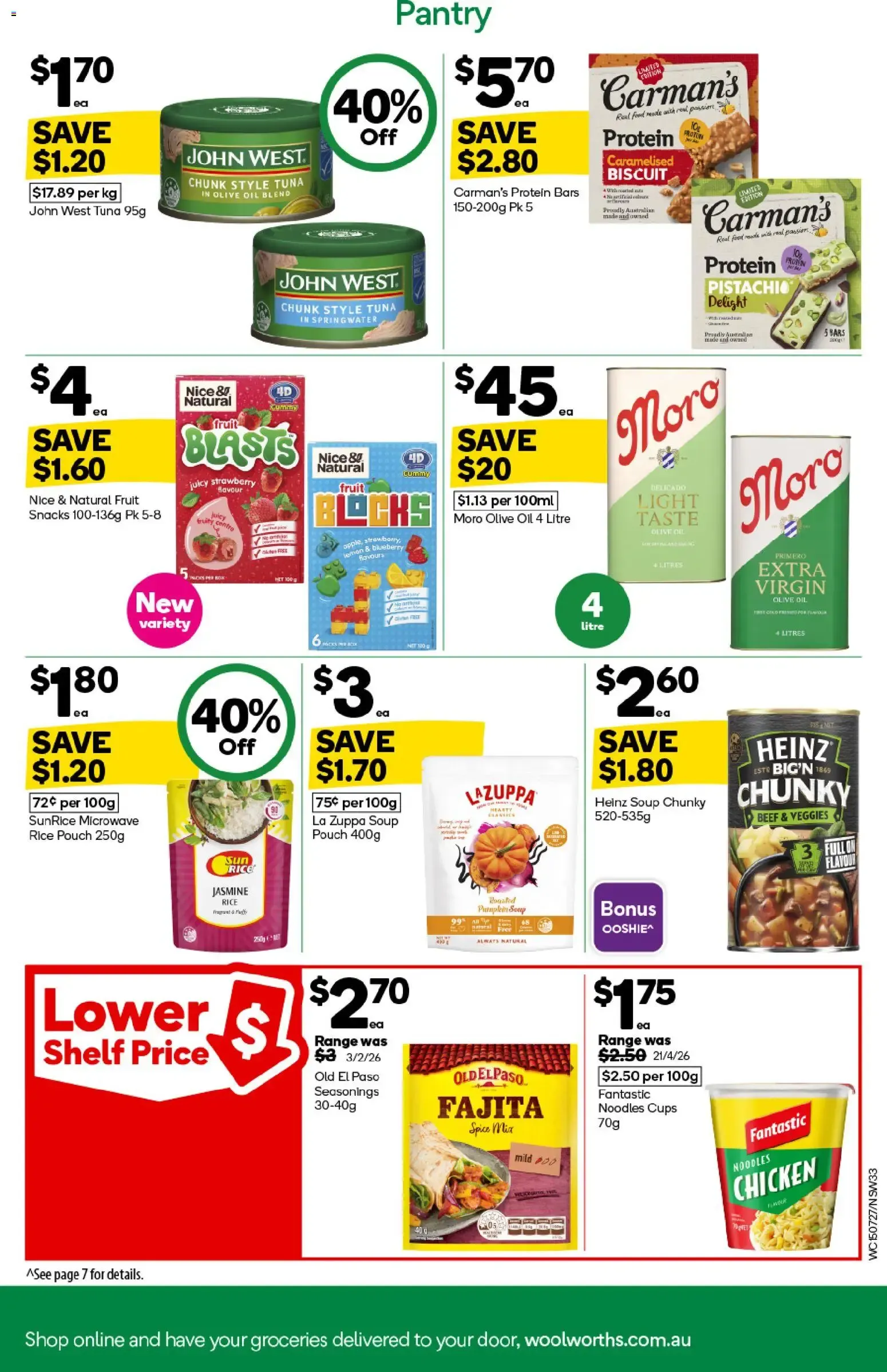 Woolworths catalogue valid from 15/07/2026 > Online Australia - Catalogue valid from 15 July to 21 July 2026 - page 33