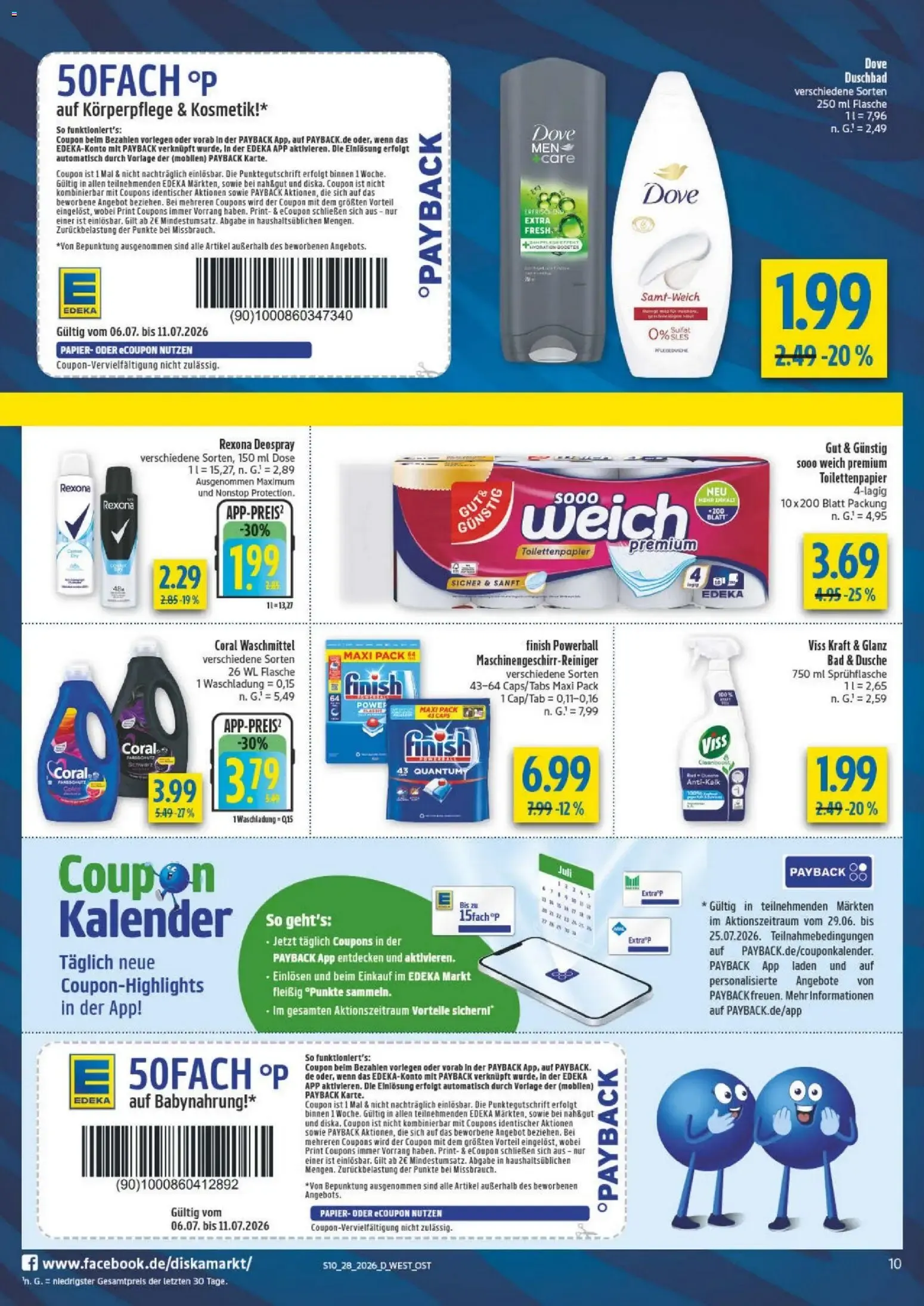 Diska - Diska Angebote Bayern KW28 (ab 06.07.2026) zum Blättern von 6. Juli bis 11. Juli 2026 - Prospekt seite 14