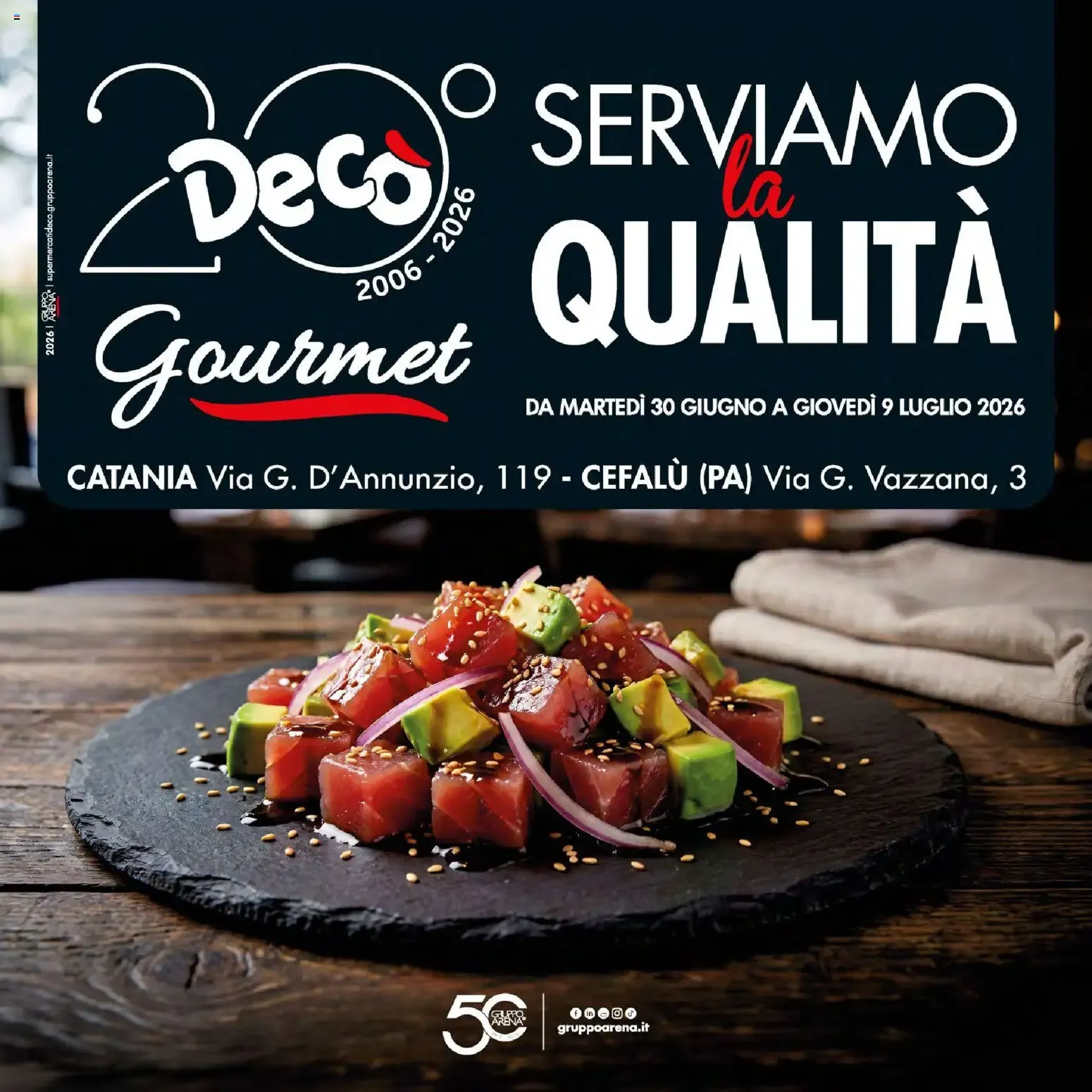 Nuovo Decò volantino Gourmet Sicilia dal 30/06/2026 > offerte anteprima 🛍️ da 30 giugno a 9 luglio di 2026 - Pagina del volantino 1