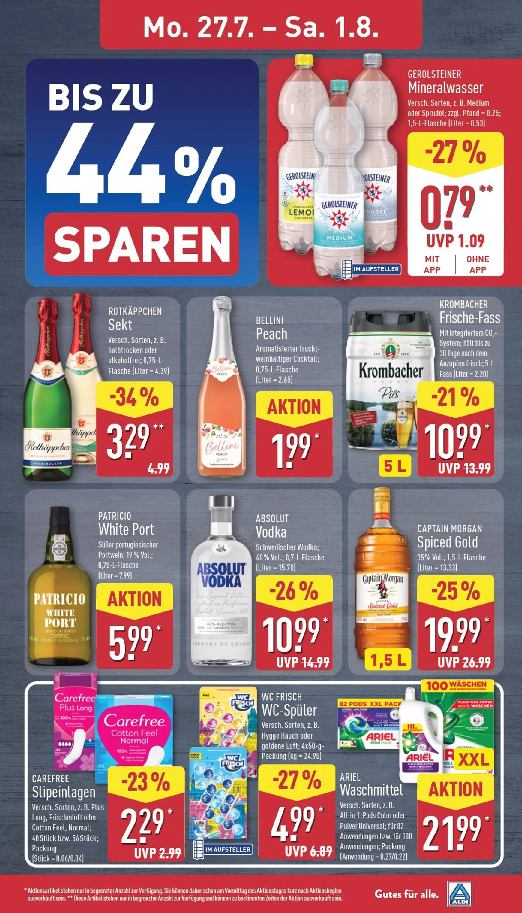 ALDI NORD - ALDI Vorschau Prospekt nächste Woche – von Montag 27.07.2026 bis Samstag 01.08.2026 von 27. Juli bis 1. August 2026 - Prospekt seite 9