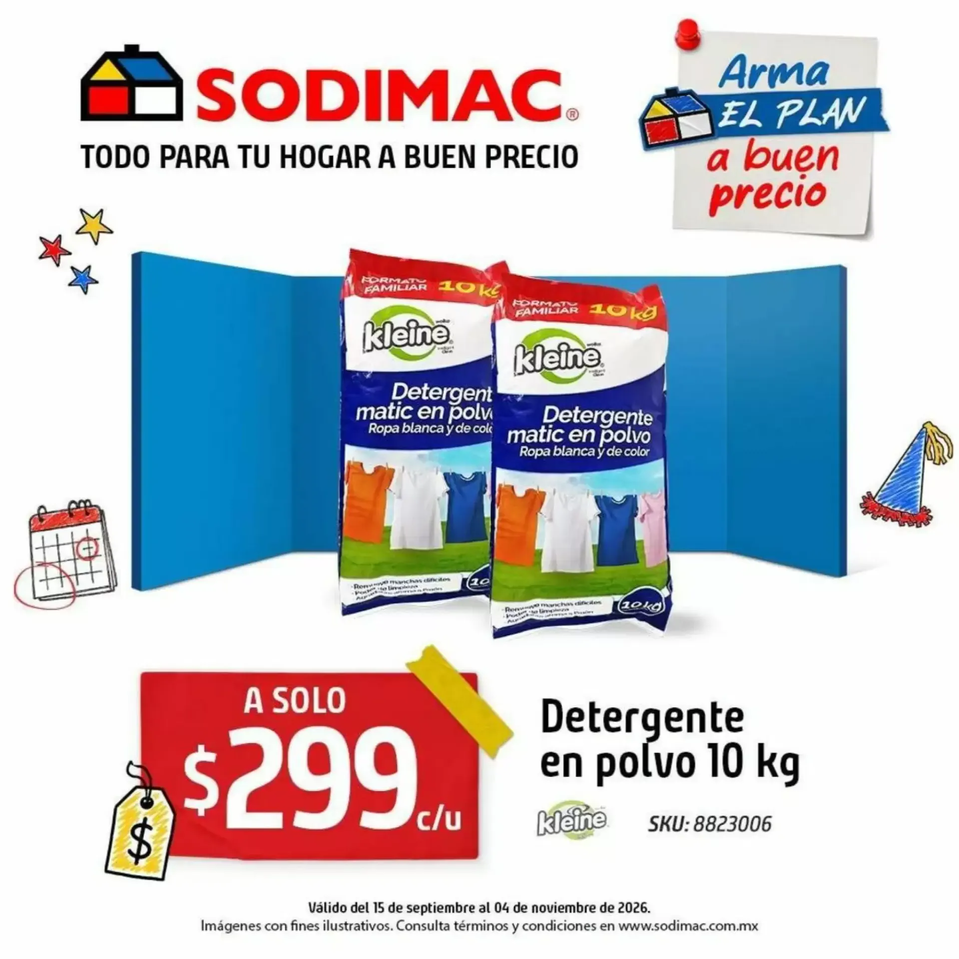 Catálogo de Catálogo Sodimac Homecenter 15 de septiembre al 4 de noviembre 2026 - Pagina 1