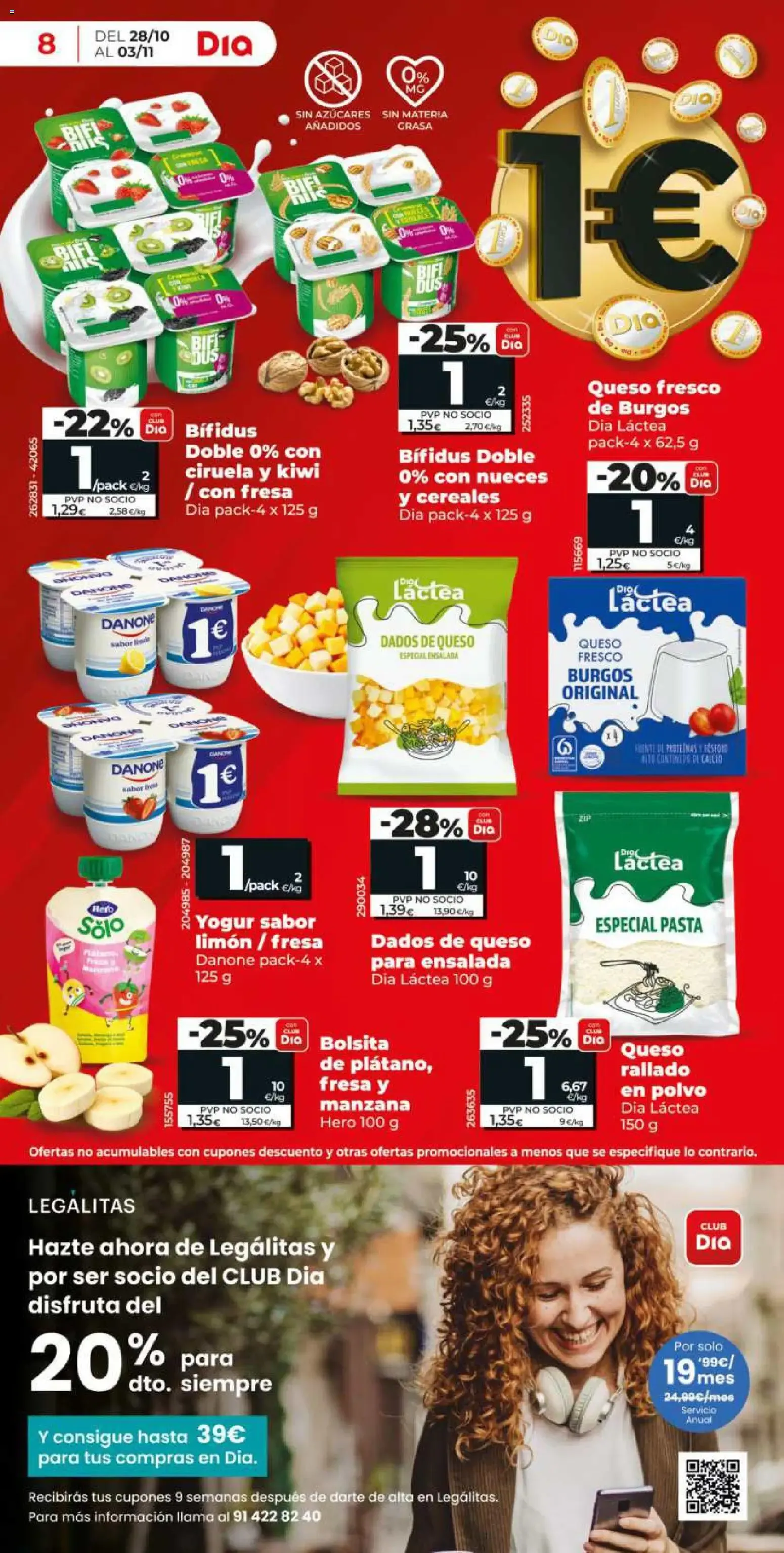 Catálogo de Día: Más de 100 productos a 1€ 28 de octubre al 3 de noviembre 2026 - Página 8