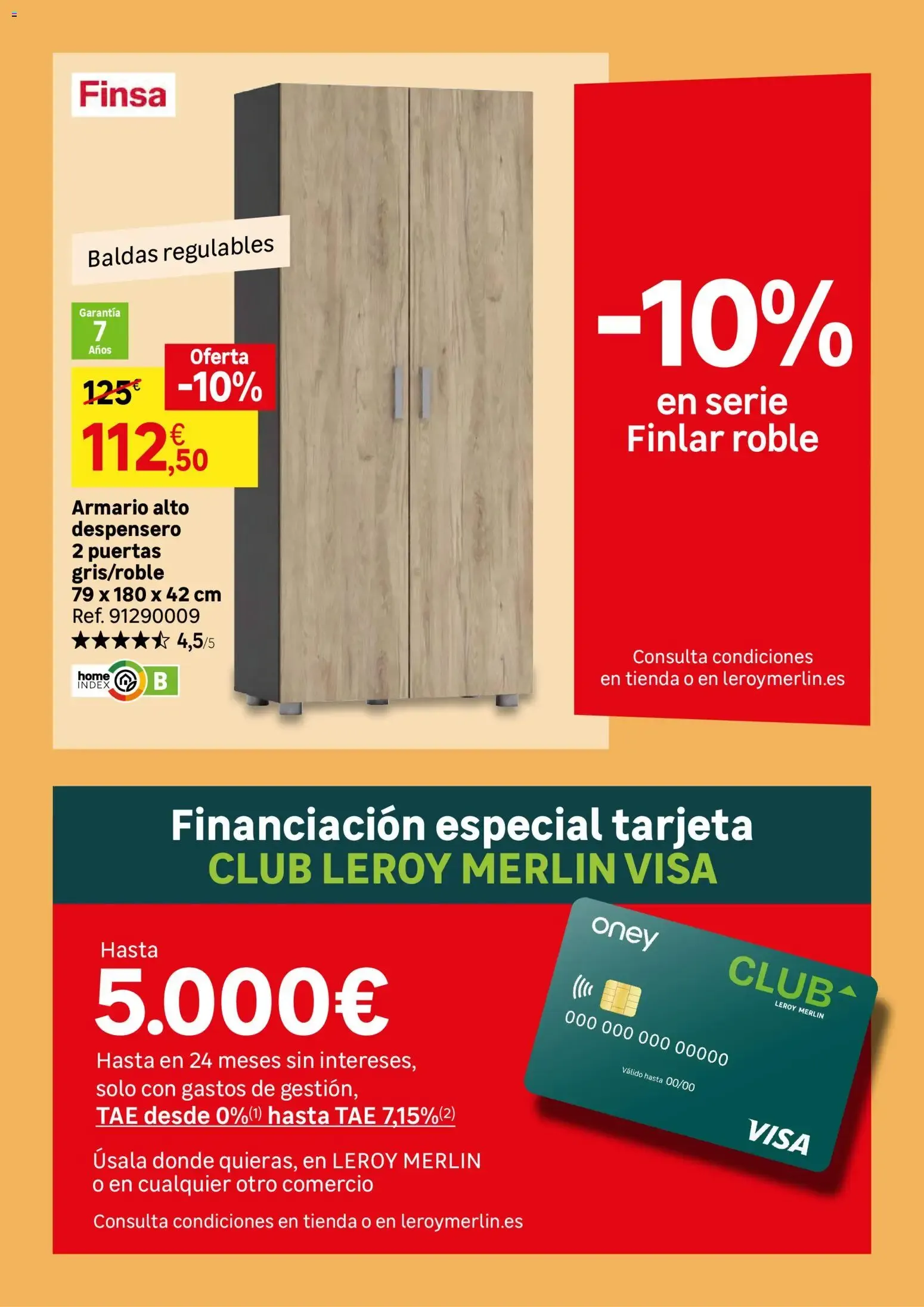 Catálogo de Leroy Merlin: Tiempo para hacer hogar 21 de julio al 24 de agosto 2026 - Página 66