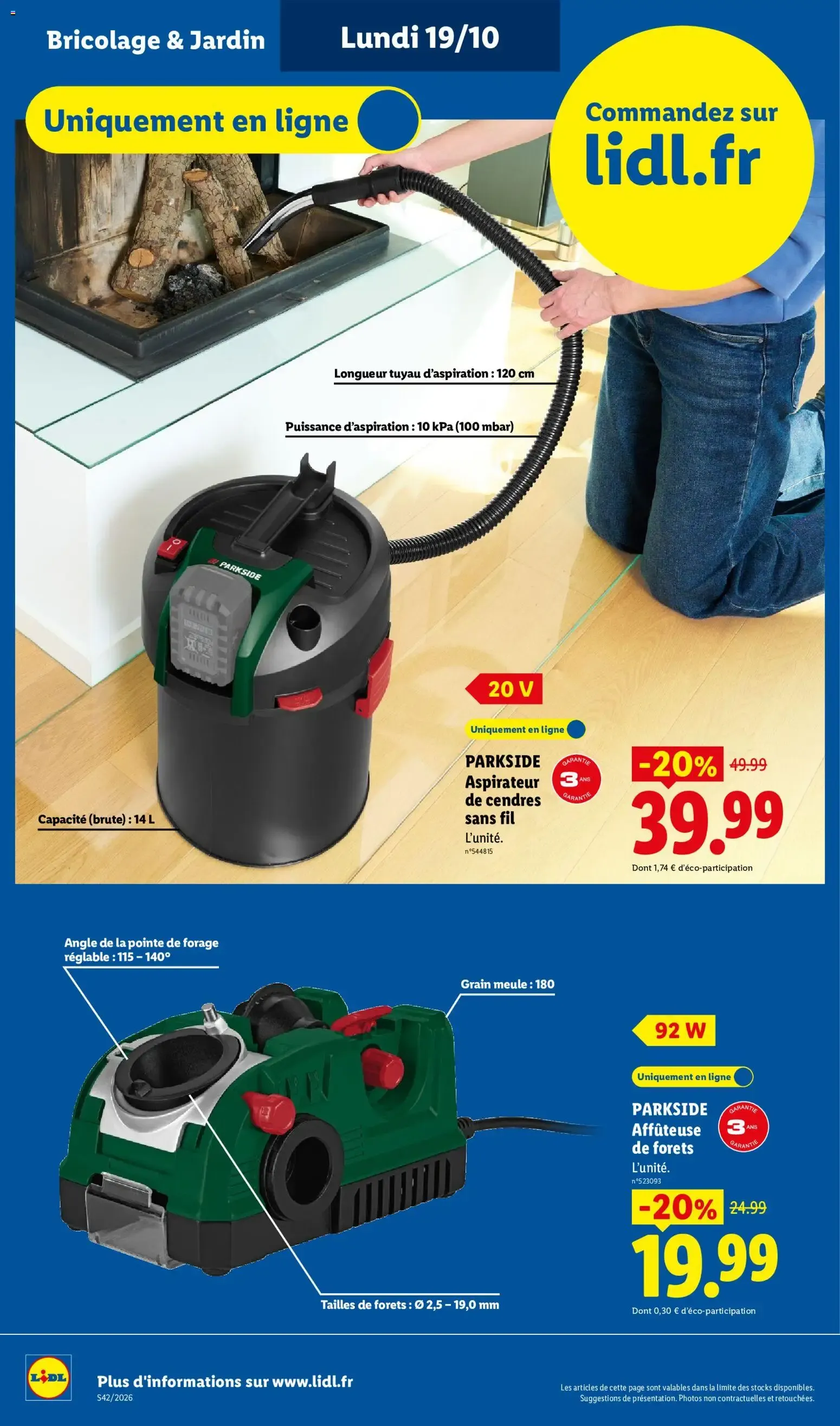Catalogue LIDL du 19/10/2026 | Promo prospectus en ligne du 19 octobre au 22 octobre 2026 - Catalogue page 8