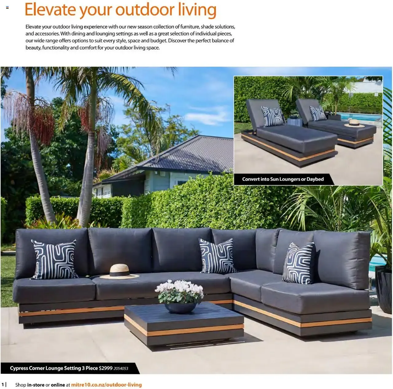 Mitre 10 Outdoor Living 2025 - 2026 Collection from 16 October to 31 December 2026 - Catalogue Page 4