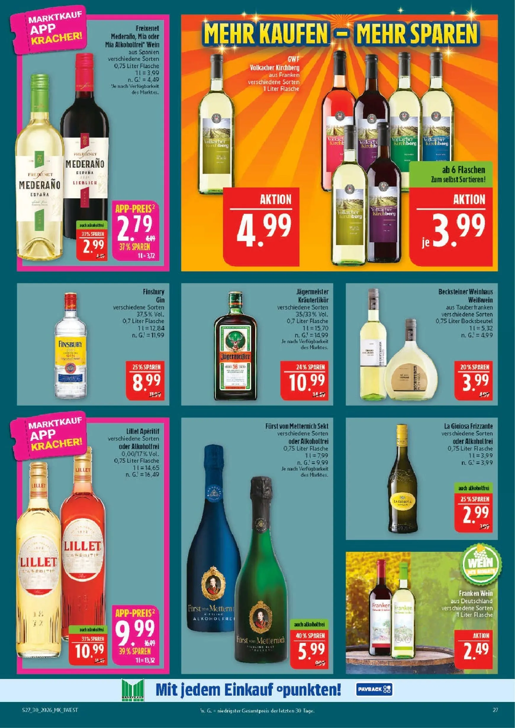 Marktkauf Prospekt – von Montag 20.07.2026 bis Samstag 25.07.2026 von 20. Juli bis 25. Juli 2026 - Prospekt seite 27