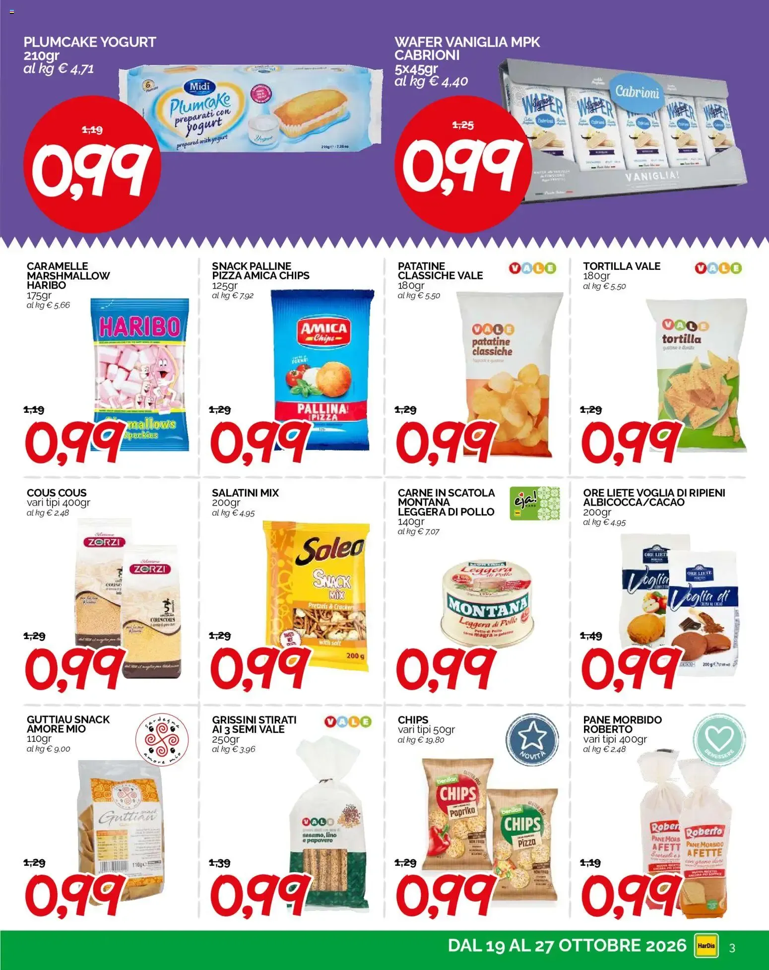 HarDis volantino dal 19/10/2026 - online Offerte da 19 ottobre a 27 ottobre di 2026 - Pagina del volantino 3