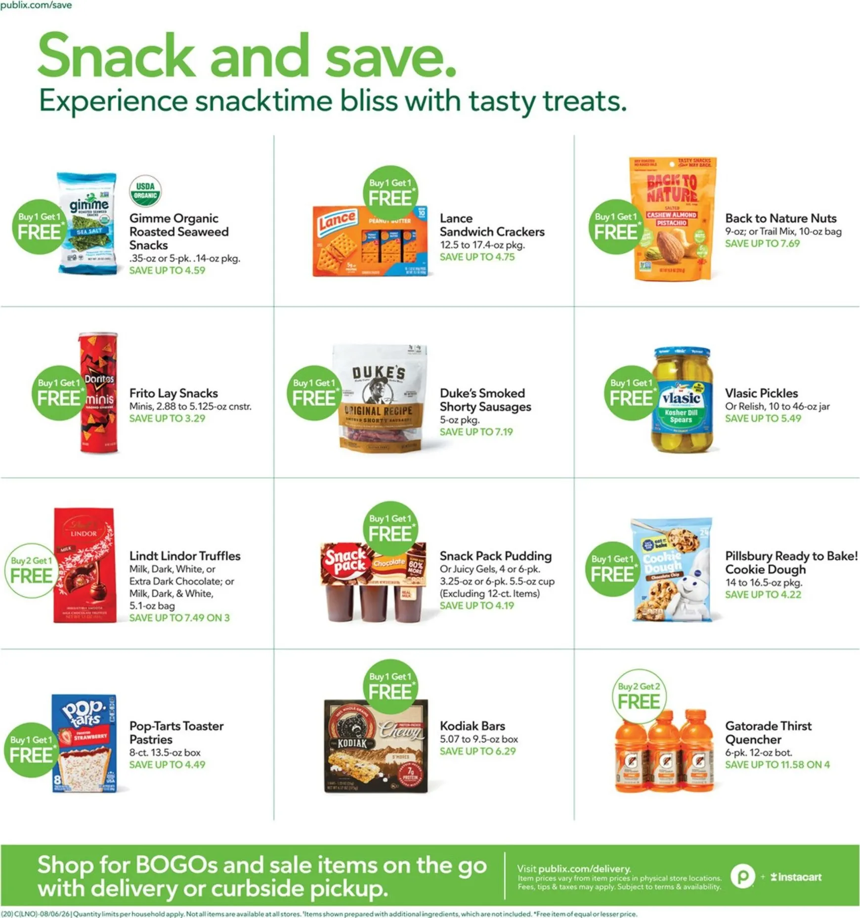 Weekly ad Publix: Save and Go - Deals on Your Dinner Favorites from August 5 to August 11 2026 - Page 20