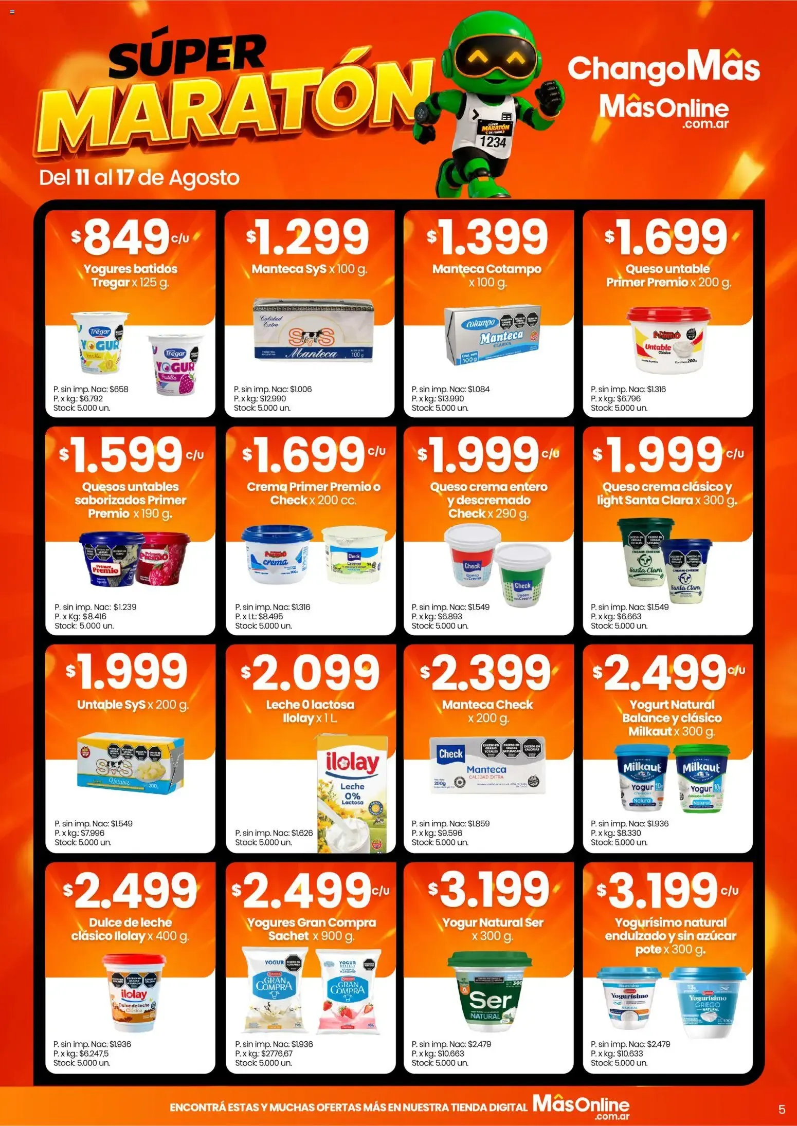 Ofertas de Súper Maratón Chango Más: Juguetería y ofertas 11 de agosto al 17 de agosto 2026 - Página 5 del catálogo