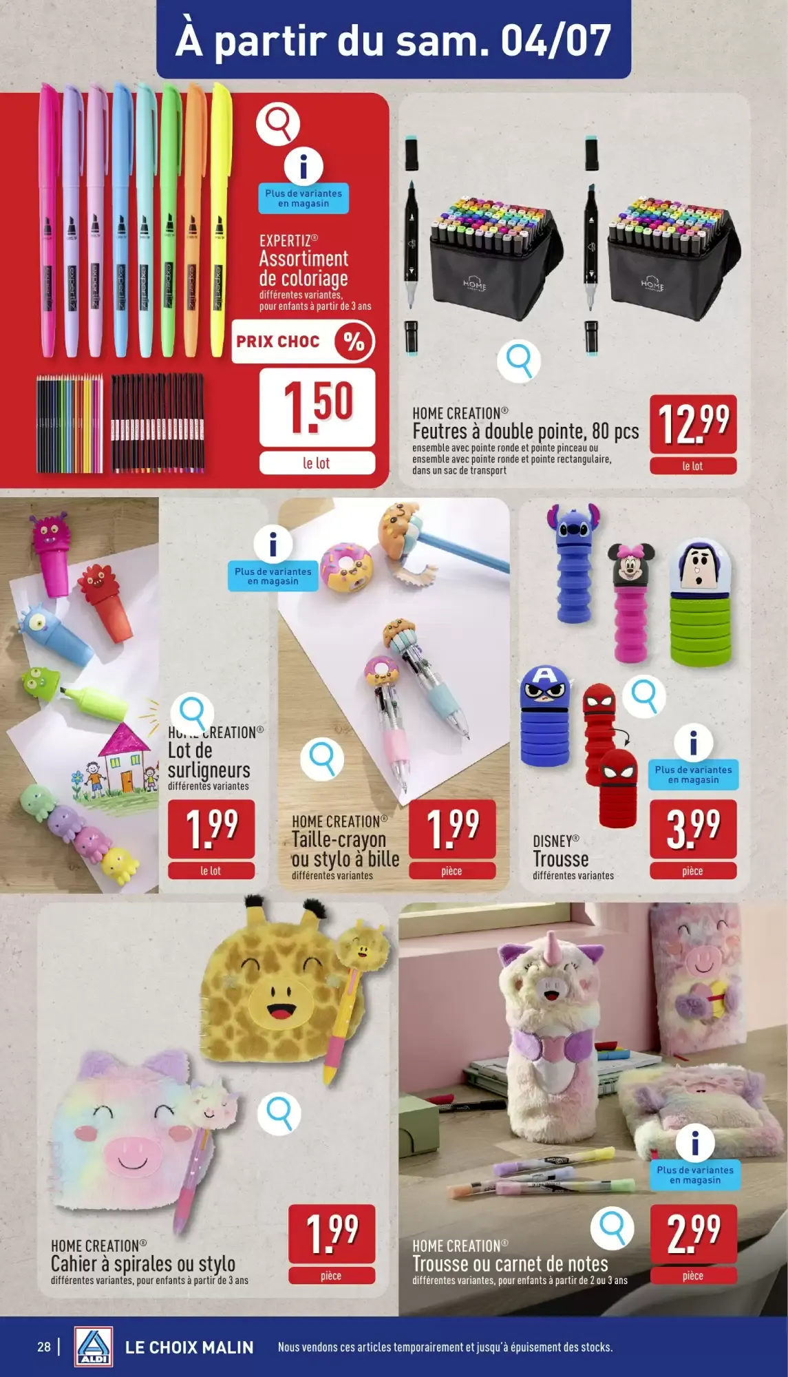 ALDI Dépliant week 27 van 29 juni tot 4 juli 2026 - folder pagina 28