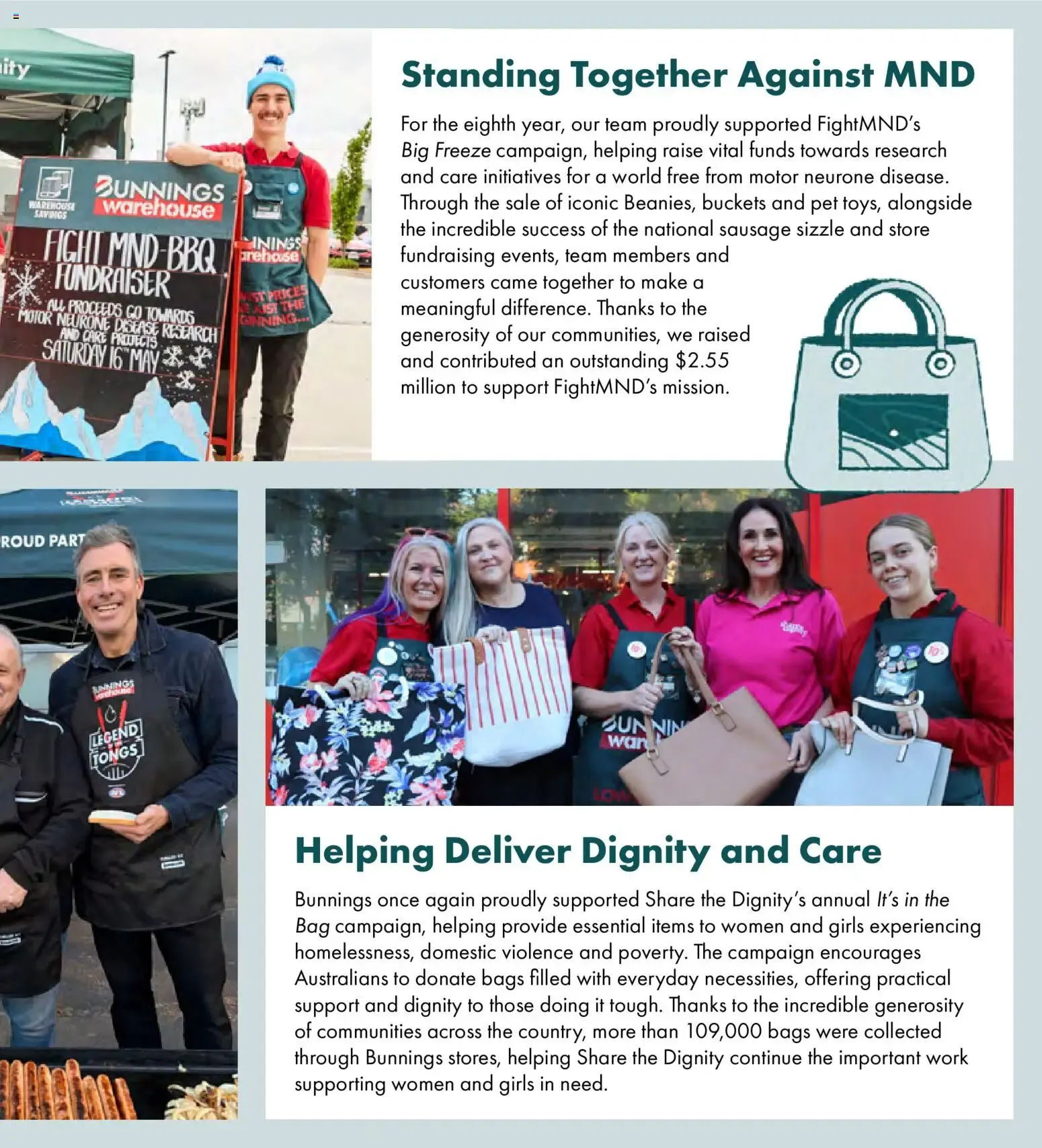 BUNNINGS Australia & New Zealand 2026 Community & Sustainability Report - Catalogue valid from 28 August to 31 October 2026 - page 10