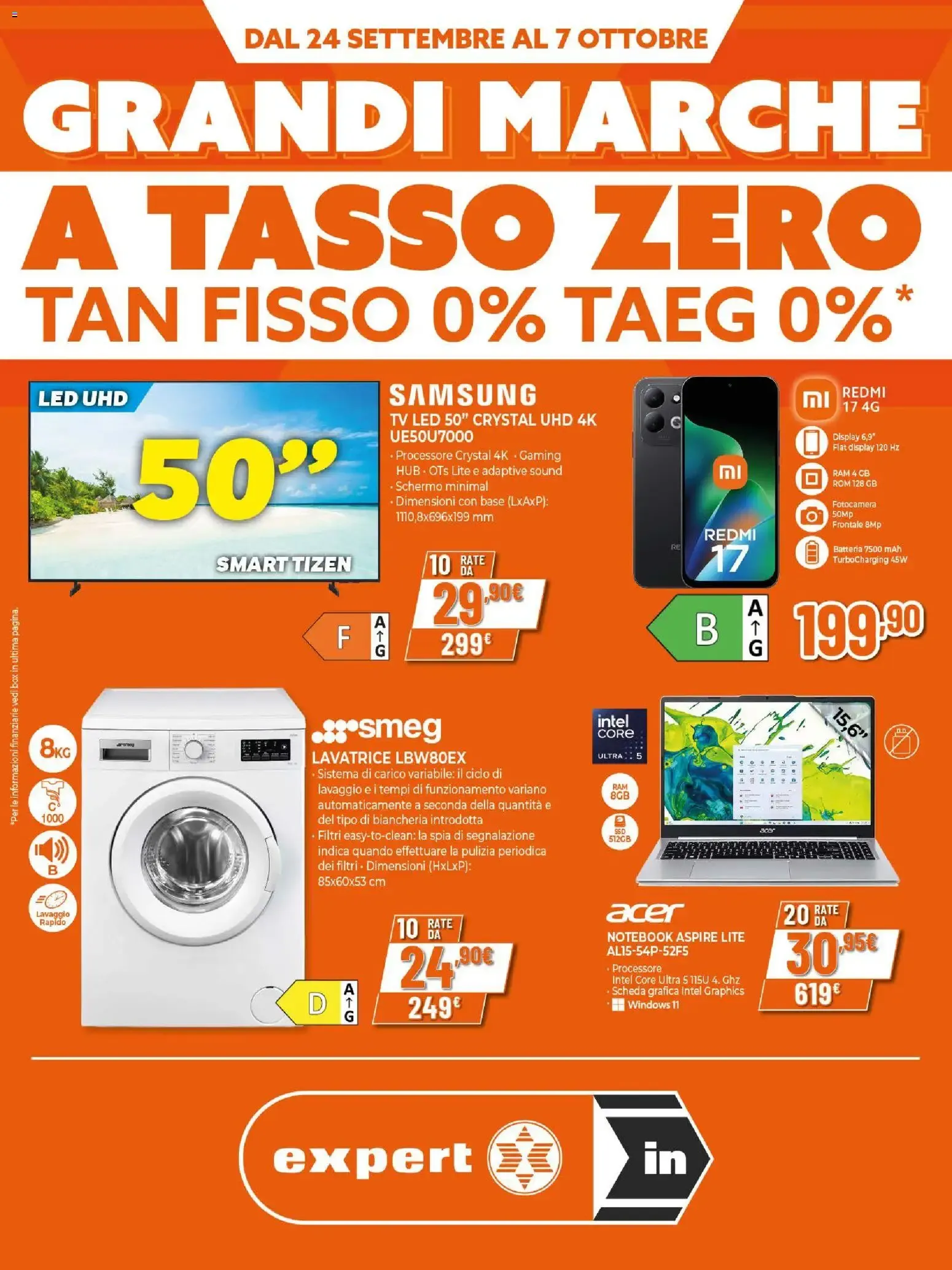 Grandes Marcas a Tasa Cero da 24 settembre a 7 ottobre di 2026 - Pagina del volantino 1