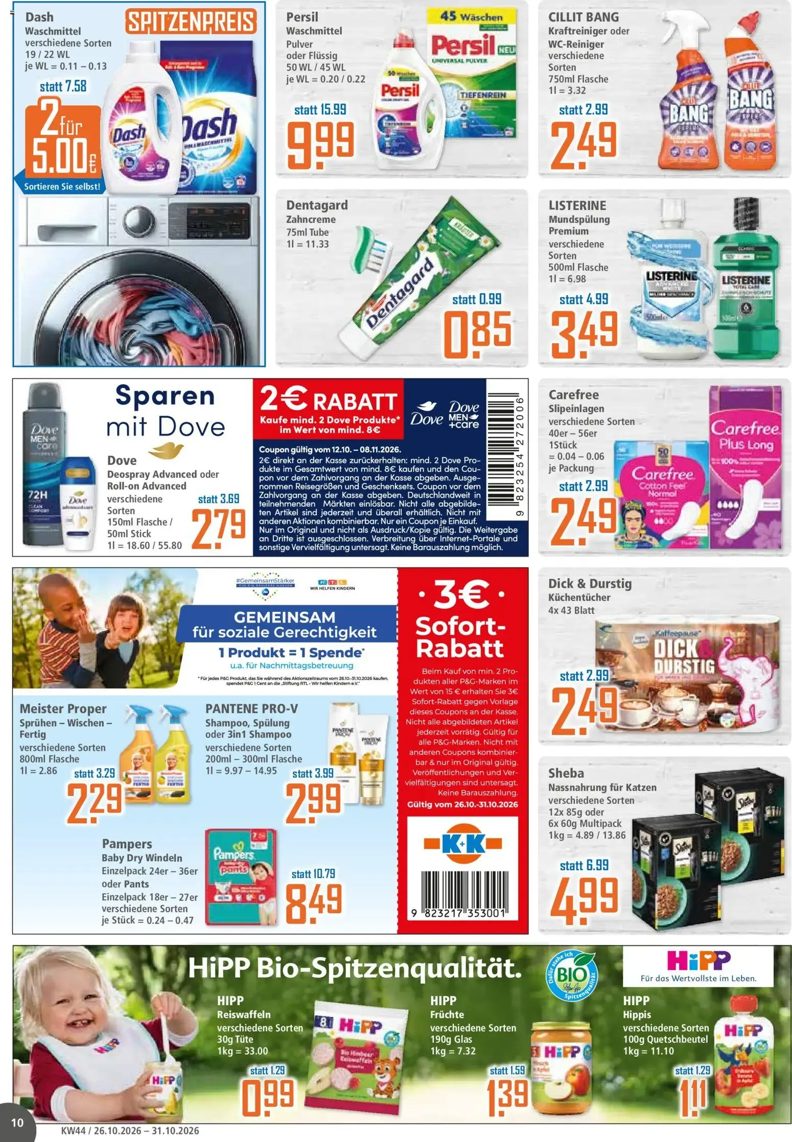 K+K Angebote KW44 von 26. Oktober bis 31. Oktober 2026 - Prospekt seite 10