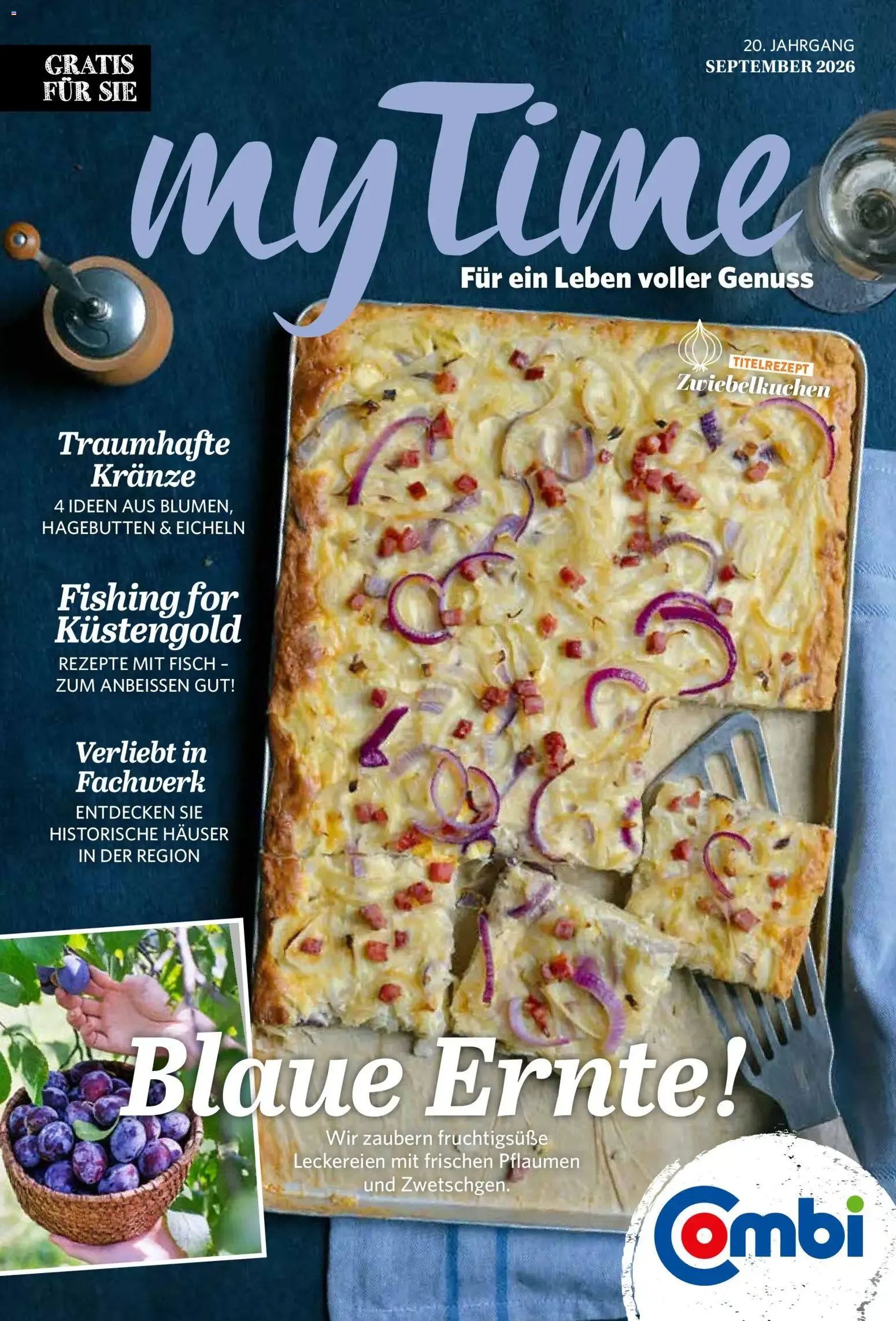 Combi myTime September 2026 (ab 01.09.2026) zum Blättern von 1. September bis 30. September 2026 - Prospekt seite 1