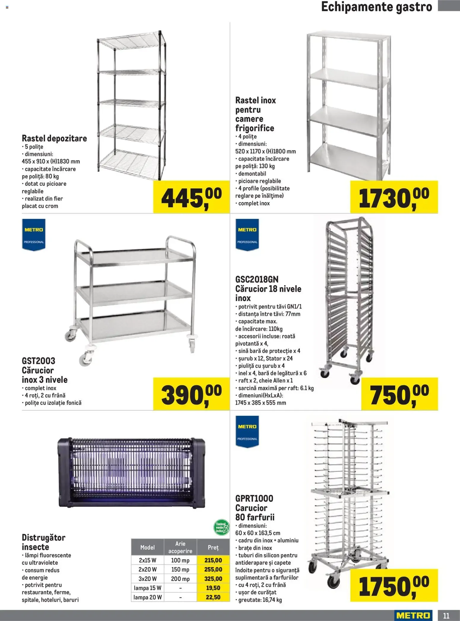 Catalog Metro Catalog Echipamente Pentru Horeca - Oferta 01.07.2026 - 30.09.2026 de la 1 iulie până la 30 septembrie 2026 - Revista Pagina 11