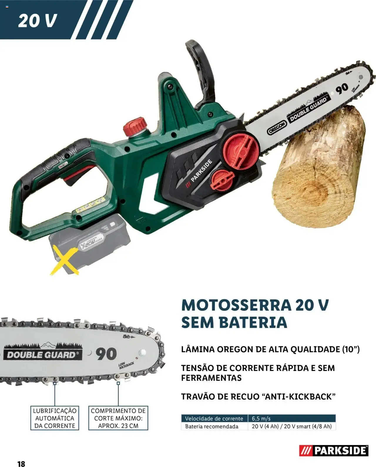 Folheto Lidl Parkside: Baterias e Ferramentas para todas as tarefas de 2 de fevereiro até 31 de dezembro 2026 - Pagina 18