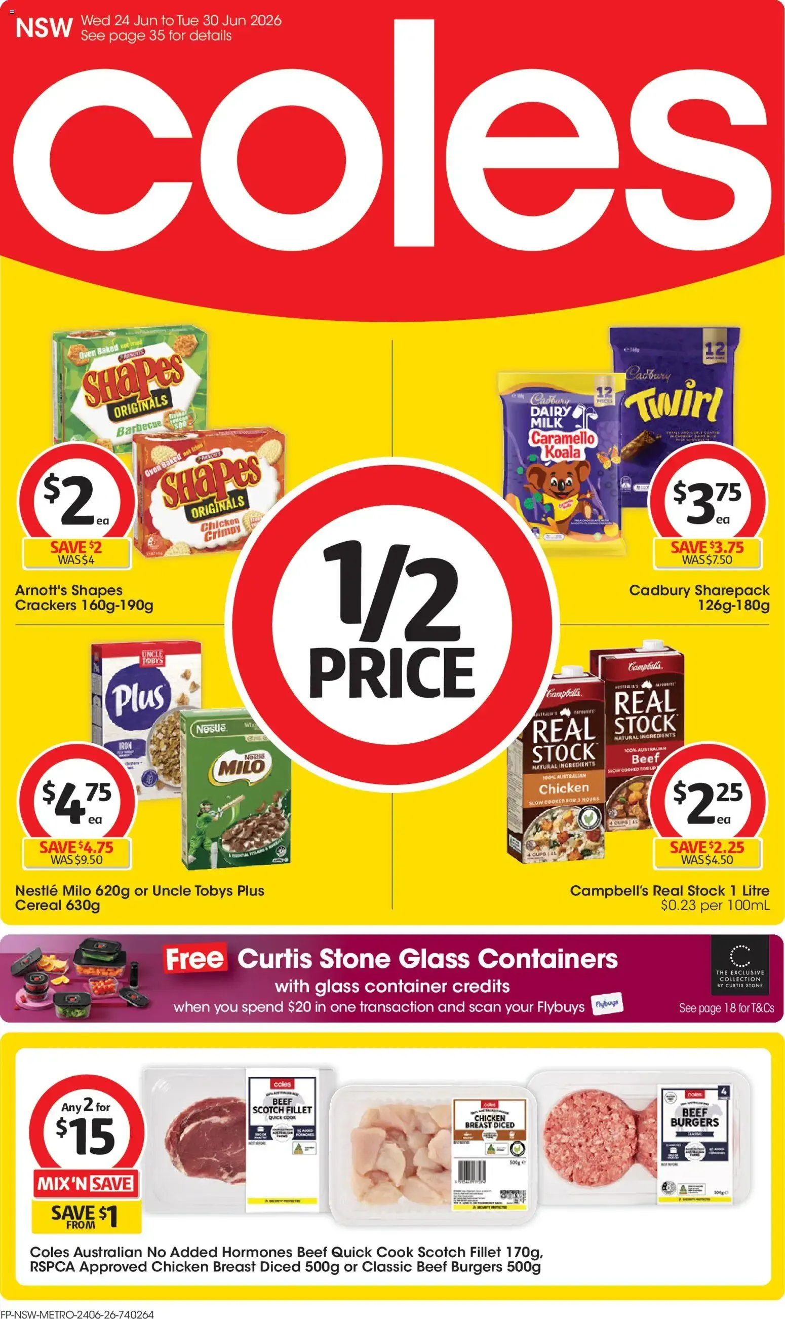 Coles catalogue valid from 24/06/2026 > Online Australia - Catalogue valid from 24 June to 30 June 2026 - page 1
