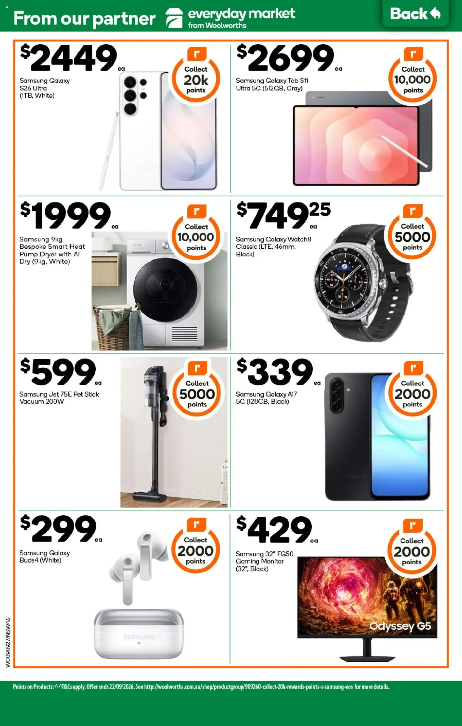 Woolworths The fresh food people - Catalogue valid from 9 September to 15 September 2026 - page 44