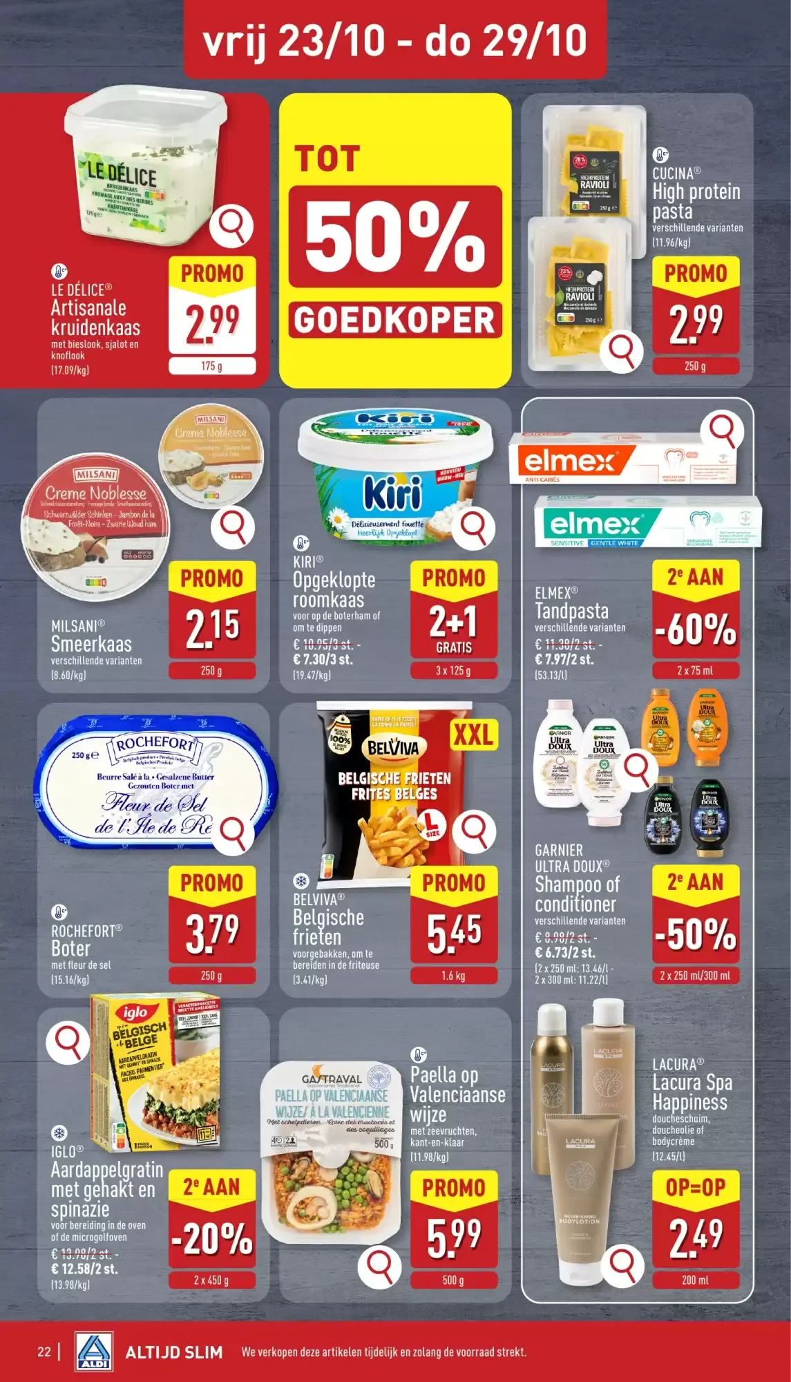 ALDI Folder van ma 19/10 t.e.m. zat 24/10 van 19 oktober tot 24 oktober 2026 - folder pagina 22