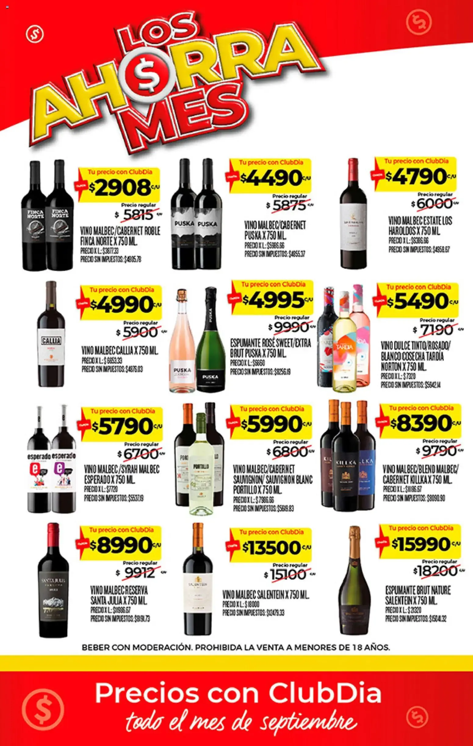Ofertas de Supermercado DIA - Los Ahorra Mes de Septiembre 1 de septiembre al 30 de septiembre 2026 - Página 11 del catálogo