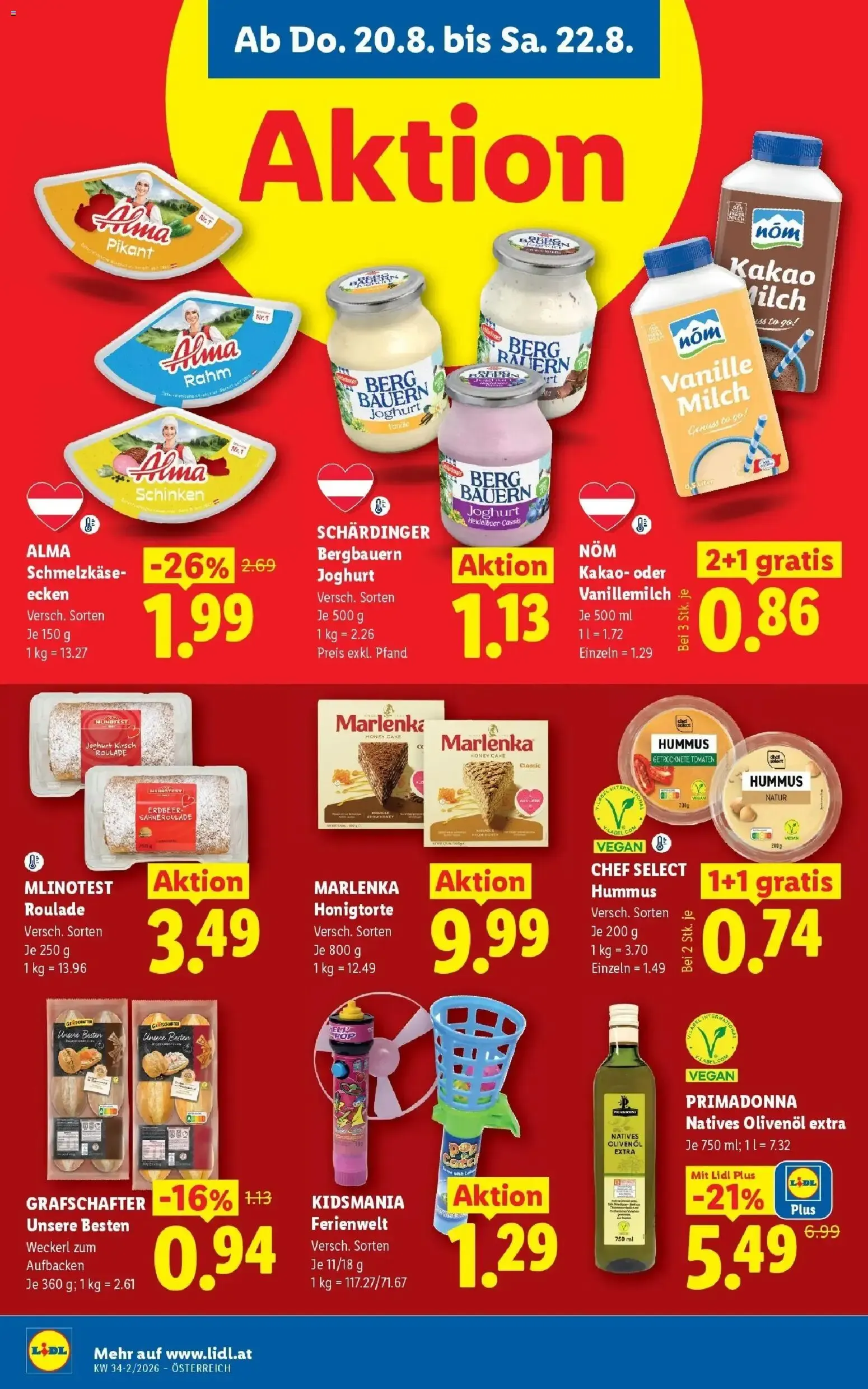 Lidl Plus - Österreichs günstigste Preise von 20. August bis 22. August 2026 - Flugblätt seite  10