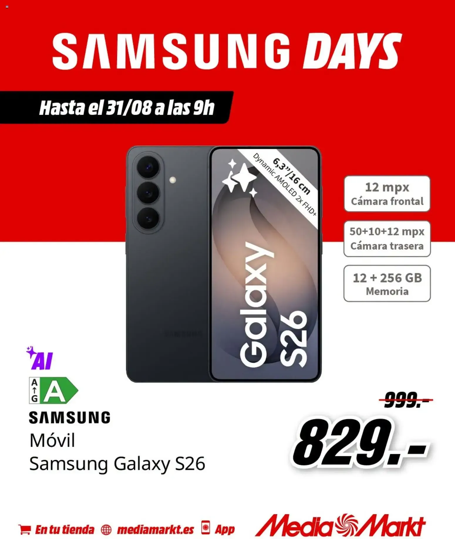 Catálogo de Media Markt folleto Samsung Days 27/08/2026 - 31/08/2026 27 de agosto al 31 de agosto 2026 - Página 4