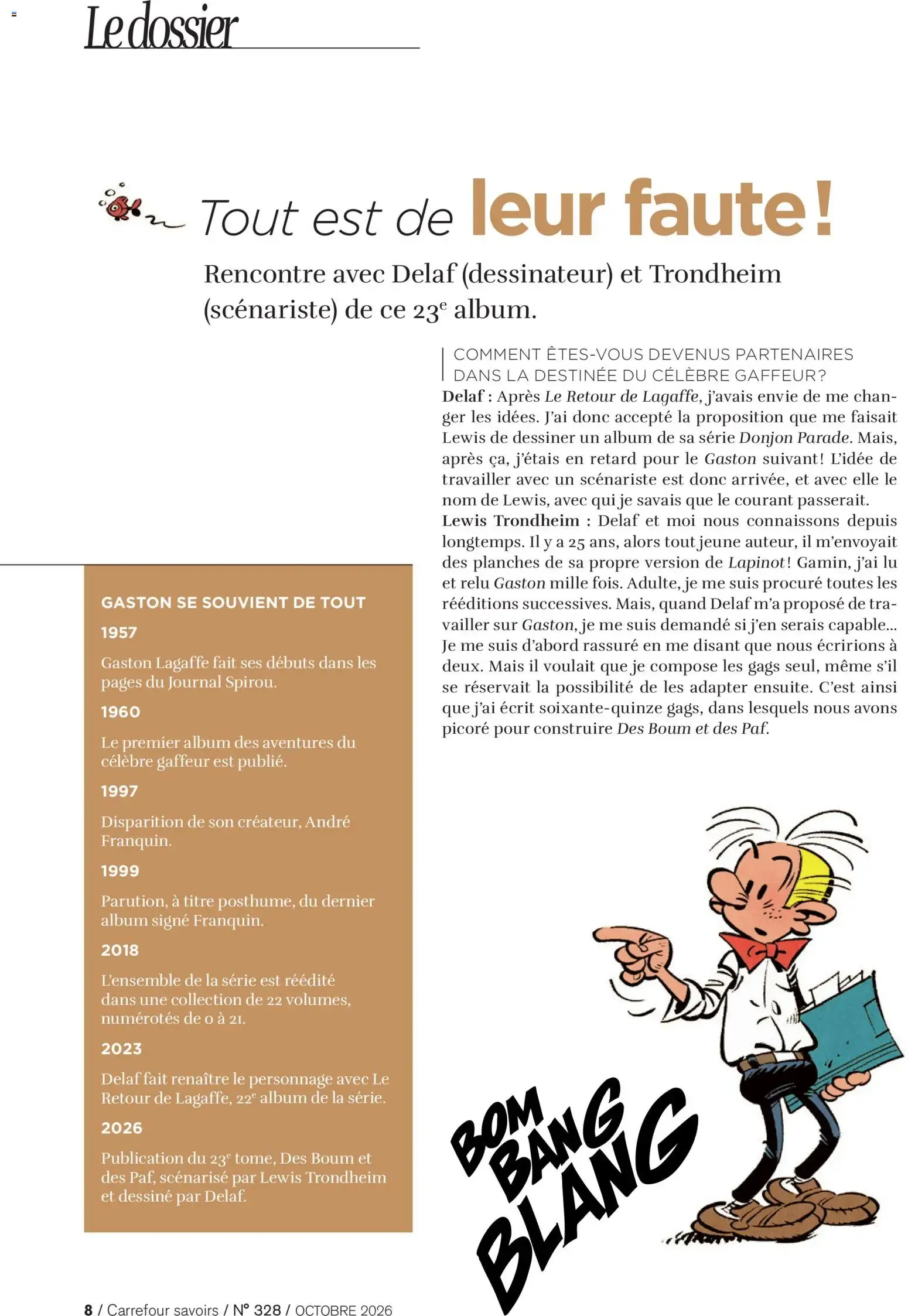 Carrefour savoirs du 1 octobre au 31 octobre 2026 - Catalogue page 8