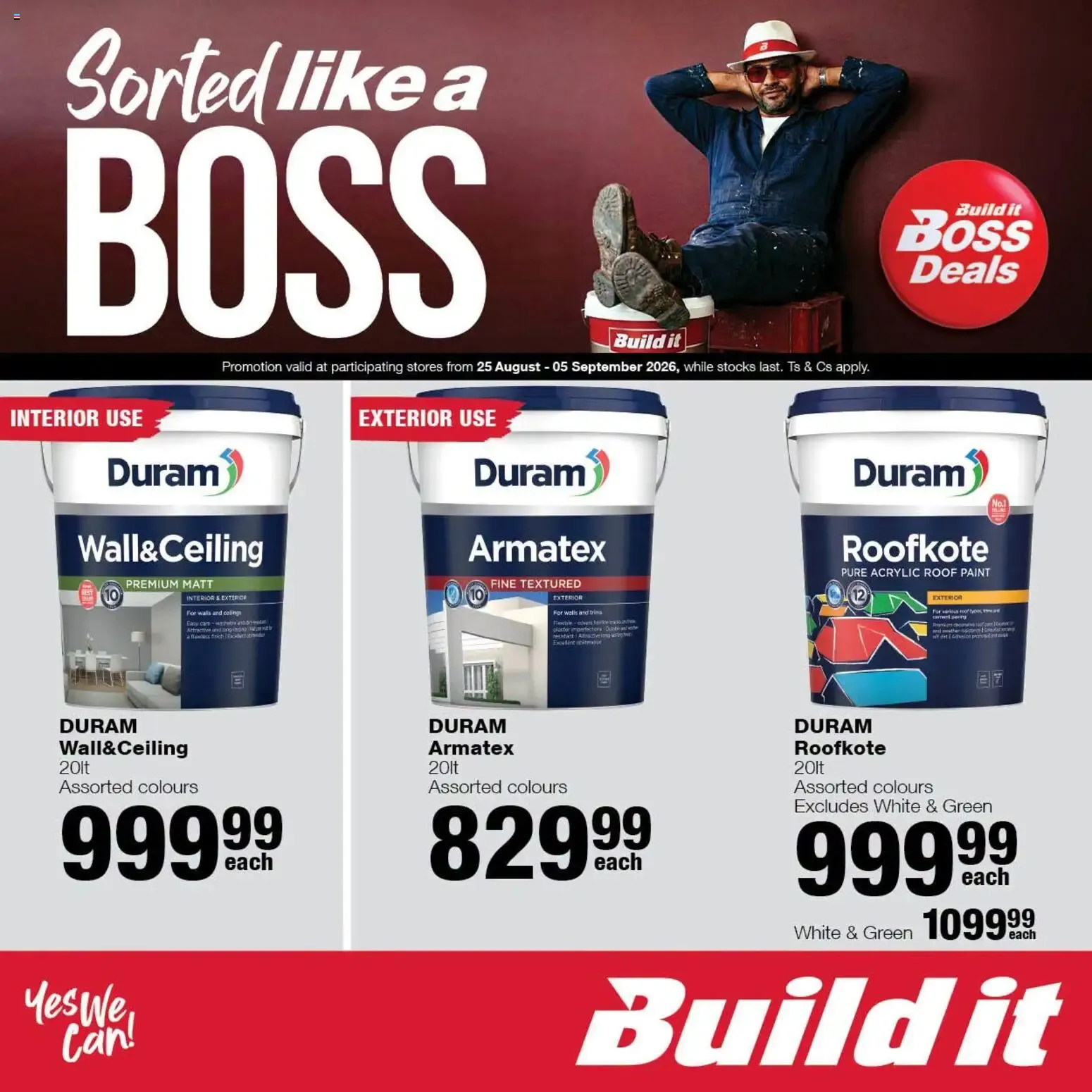 Build It - Sorted like a BOSS from 25 August to 5 September 2026 - Catalogue Page 8