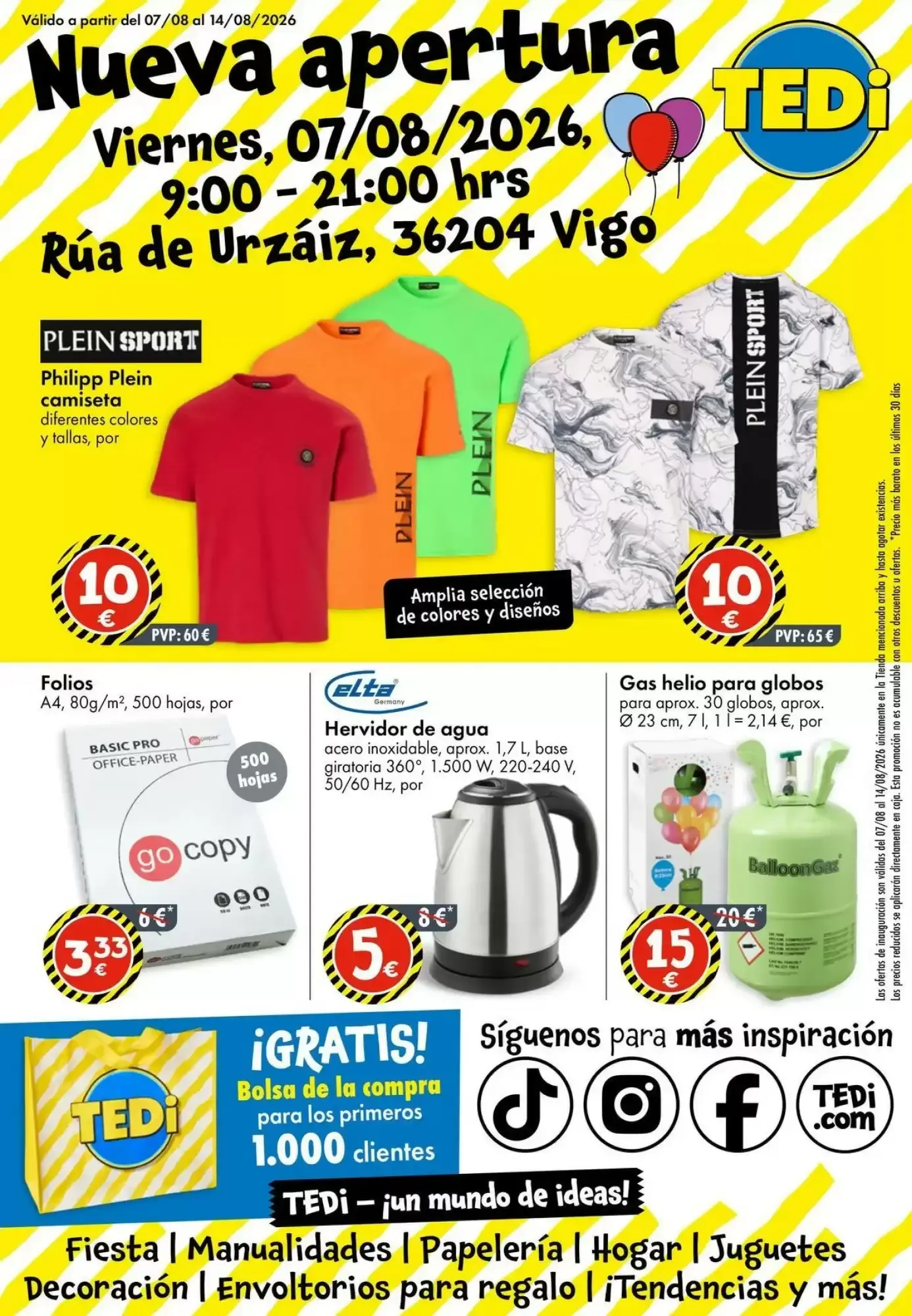 Catálogo de Nueva apertura TEDi 7 de agosto al 14 de agosto 2026 - Página 1